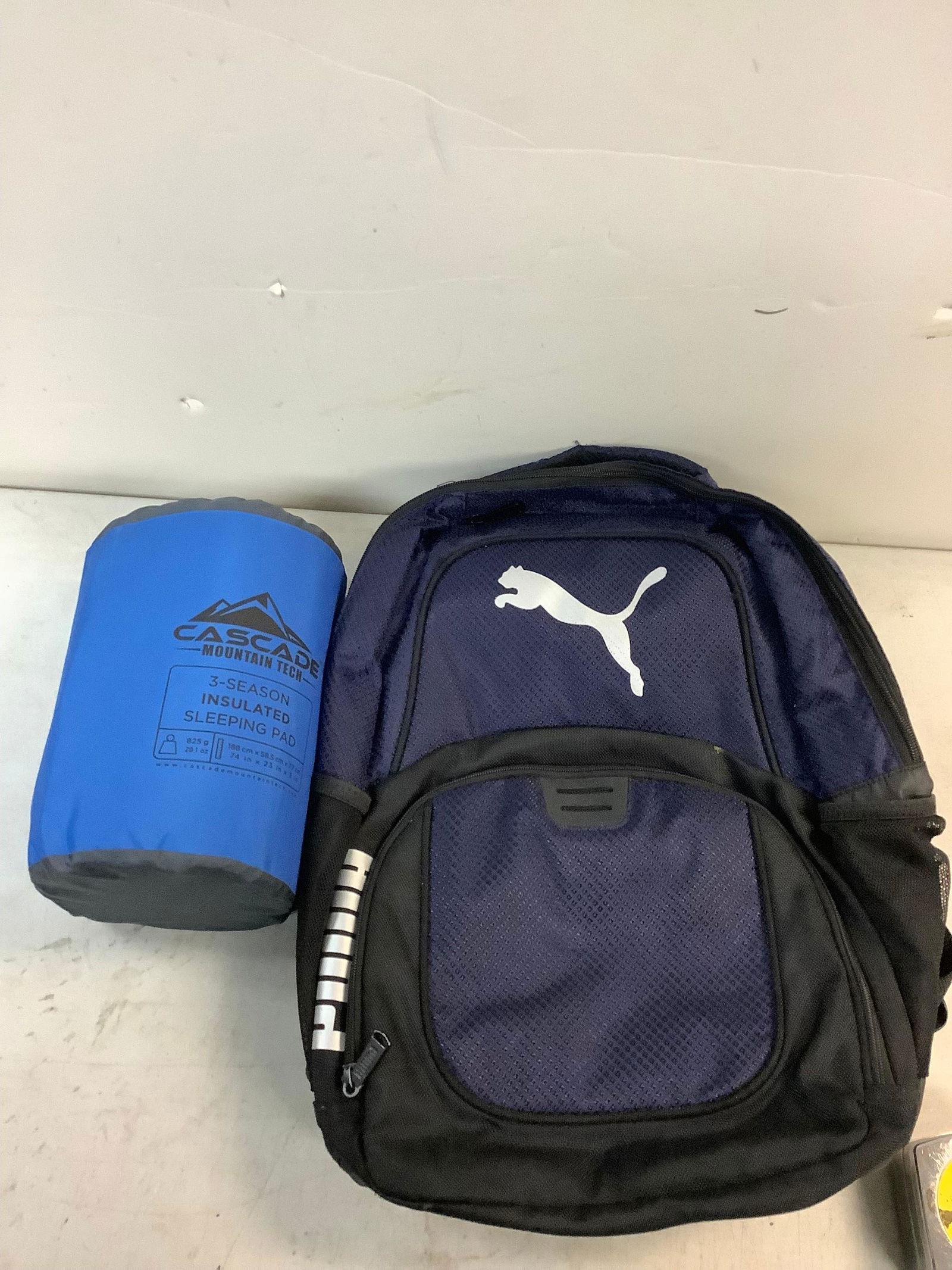 New Puma Book Bag and Cascade Mountain Tech 3 Season Insulated Sleeping Pad (1 of 1)