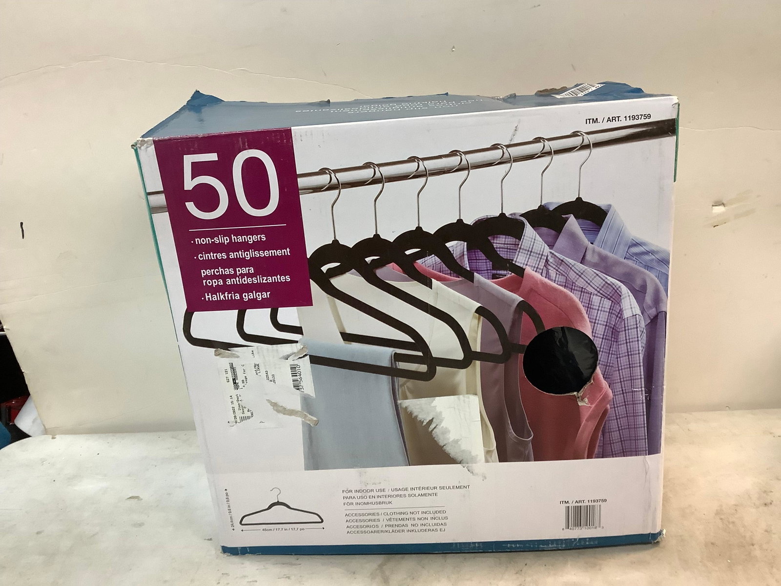 New 50 Non Slip Hangers: New 50 Non Slip Hangers