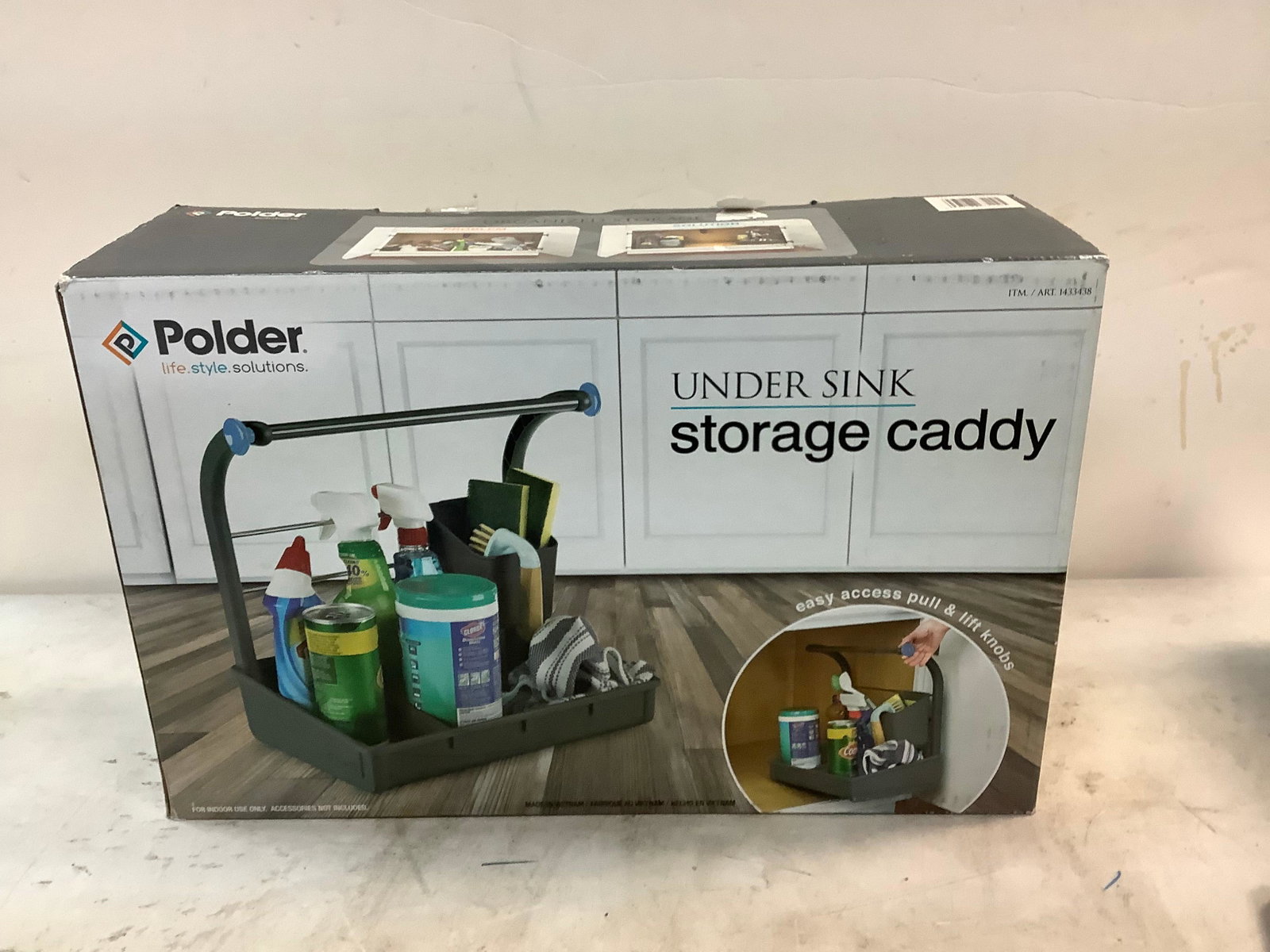 New Under Sink Storage Caddy: New Under Sink Storage Caddy