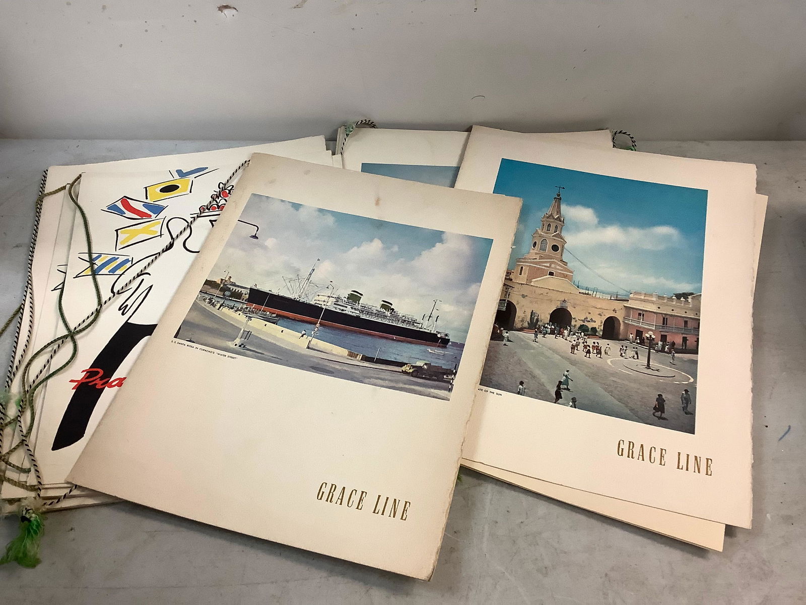 lot of vintage CRUISE SHIP MENUS (1 of 1)