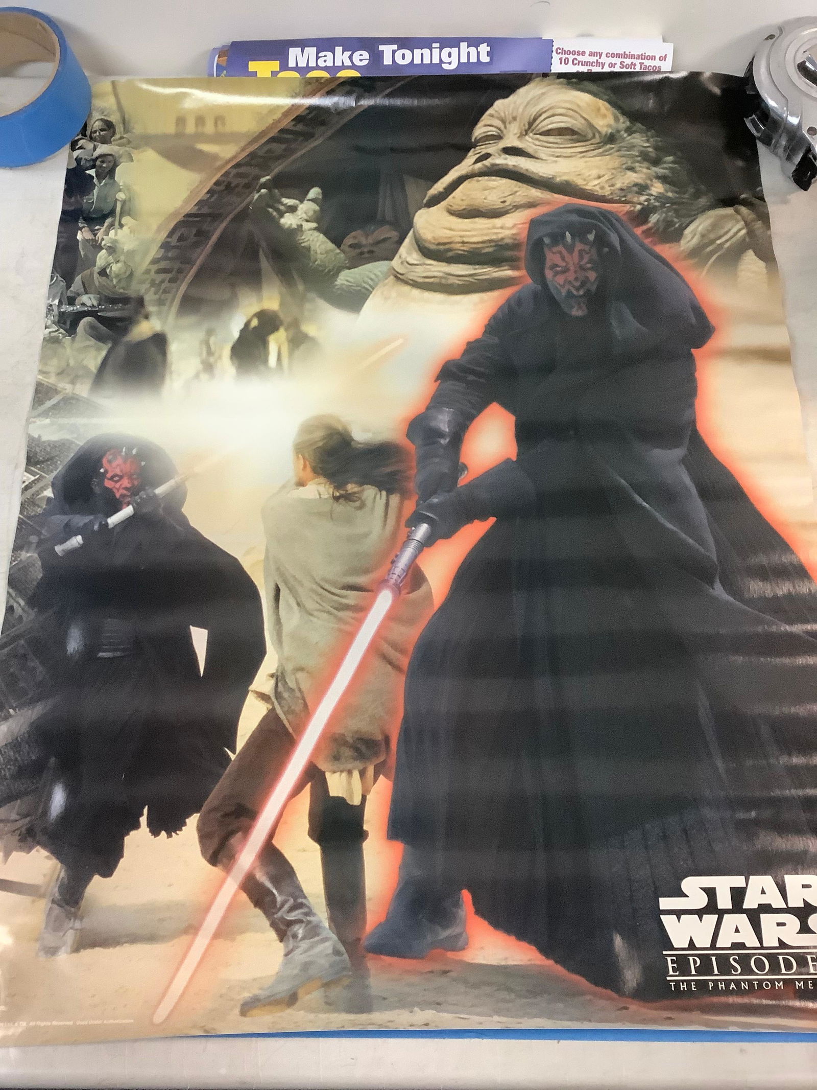 Original Star Wars Poster Giving Out By Taco Bell (1 of 1)