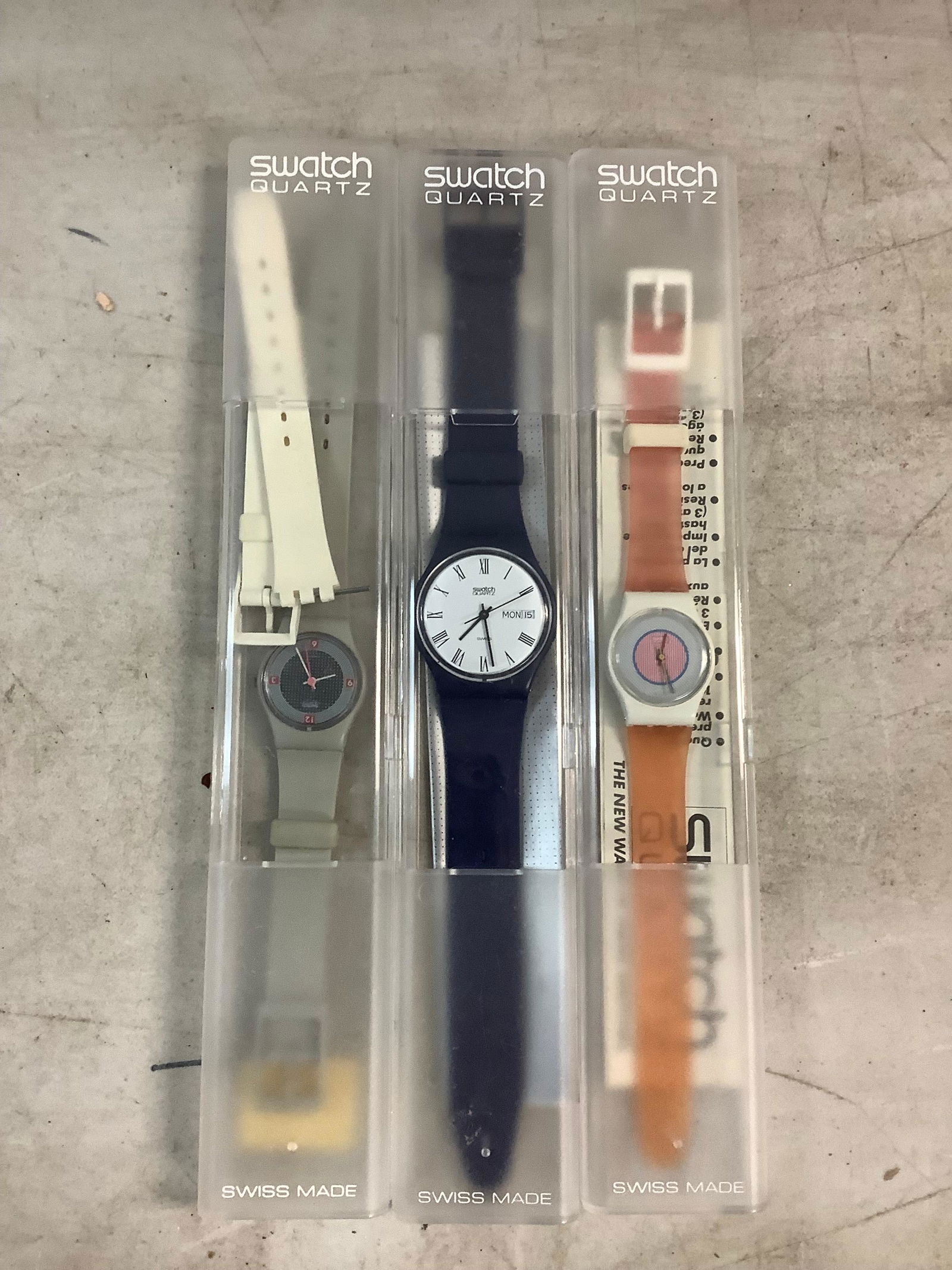 Lot of Swatch QUARTZ Swiss made watches: Lot of Swatch QUARTZ Swiss made watches