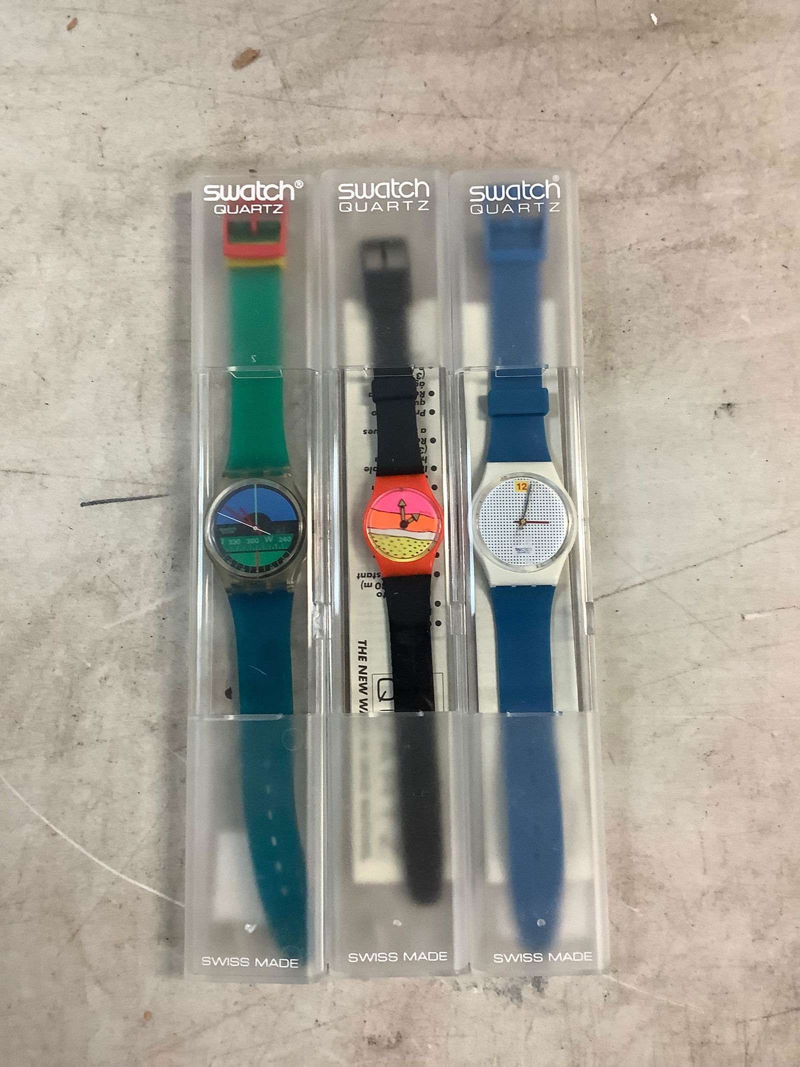 Lot of Swatch QUARTZ Swiss made watches: Lot of Swatch QUARTZ Swiss made watches
