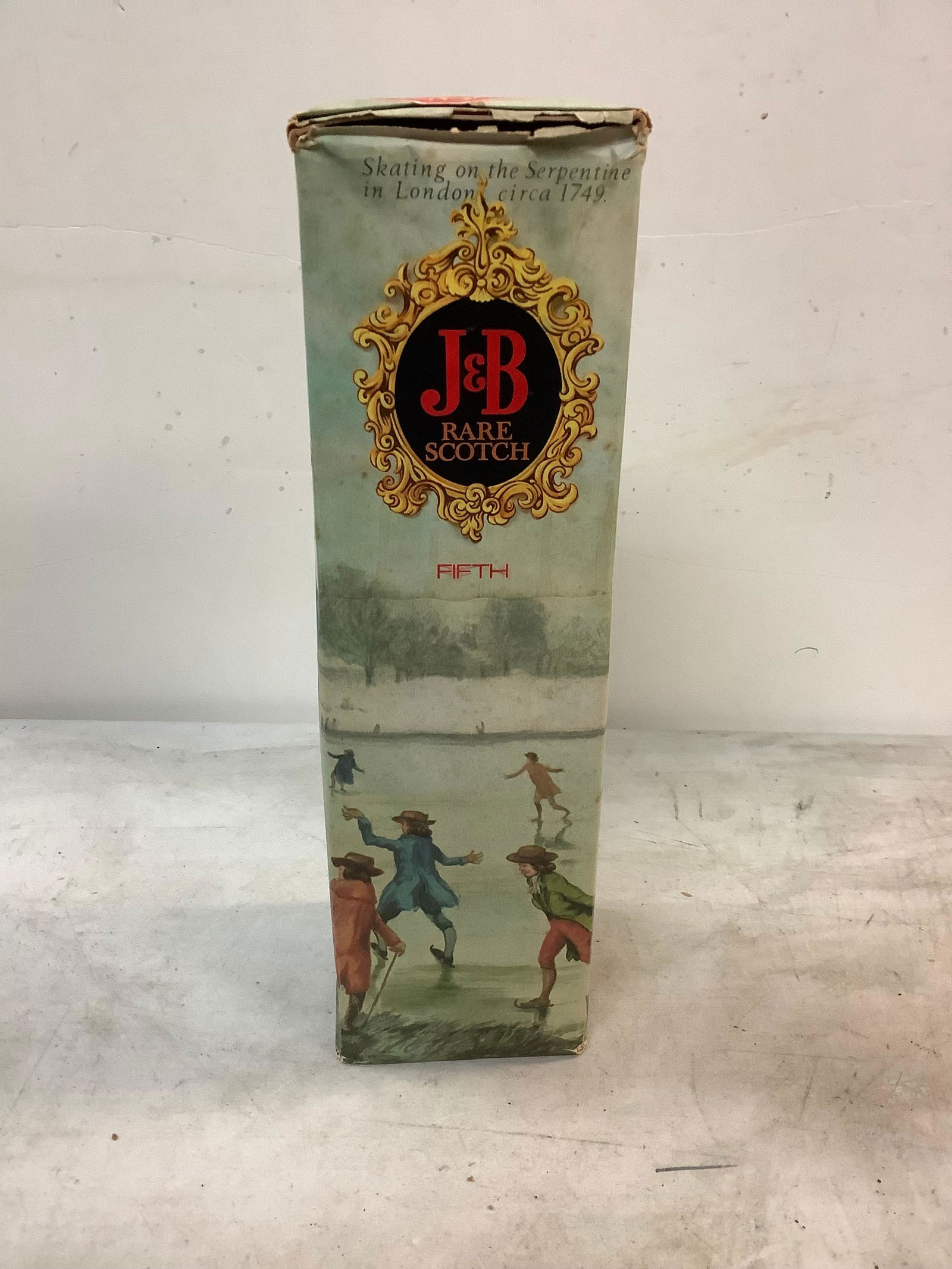 Rare J&B RARE SCOTCH FIFTH sealed in box (1 of 1)