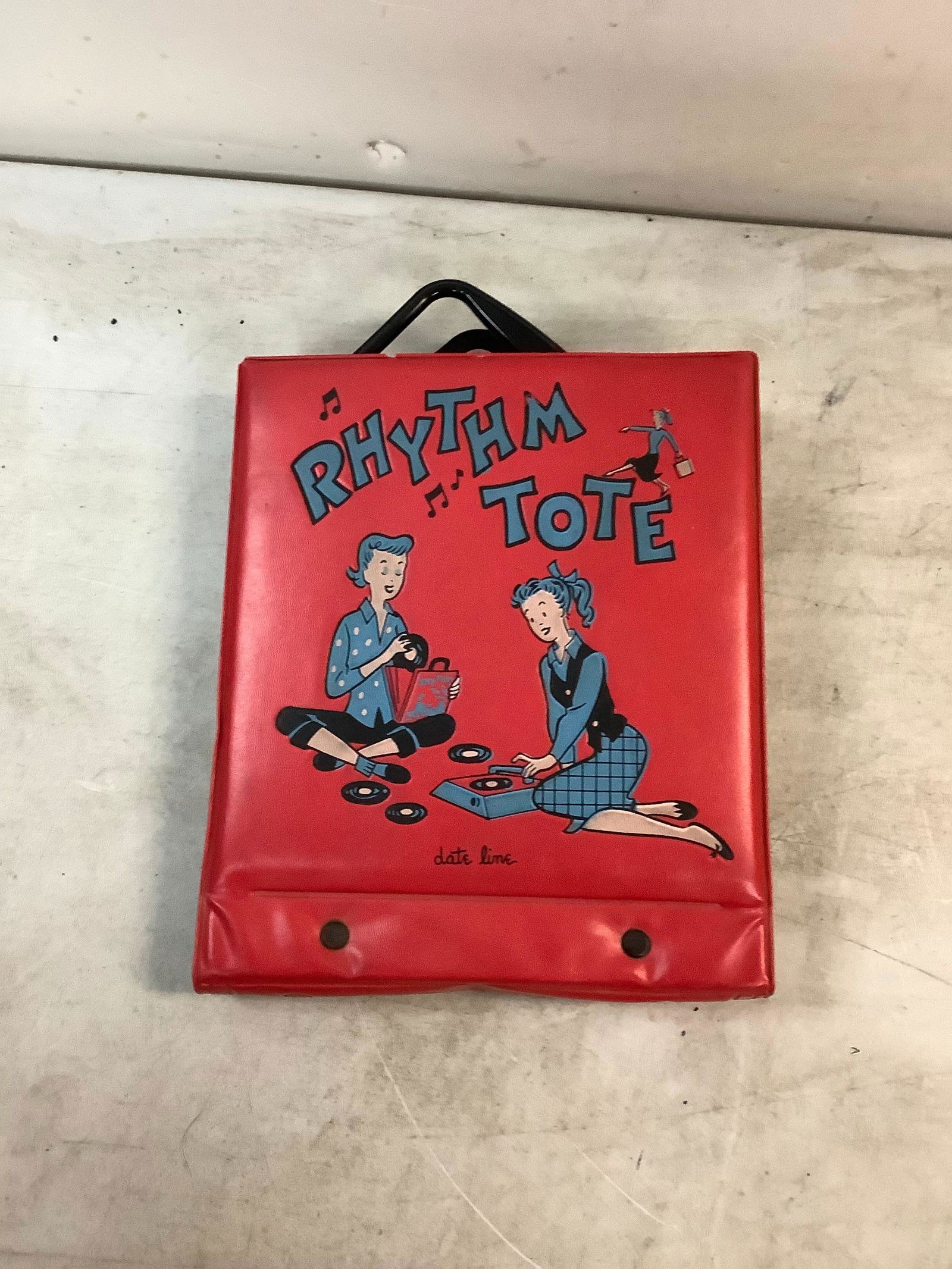 Vintage 45's in Vintage Case (1 of 1)