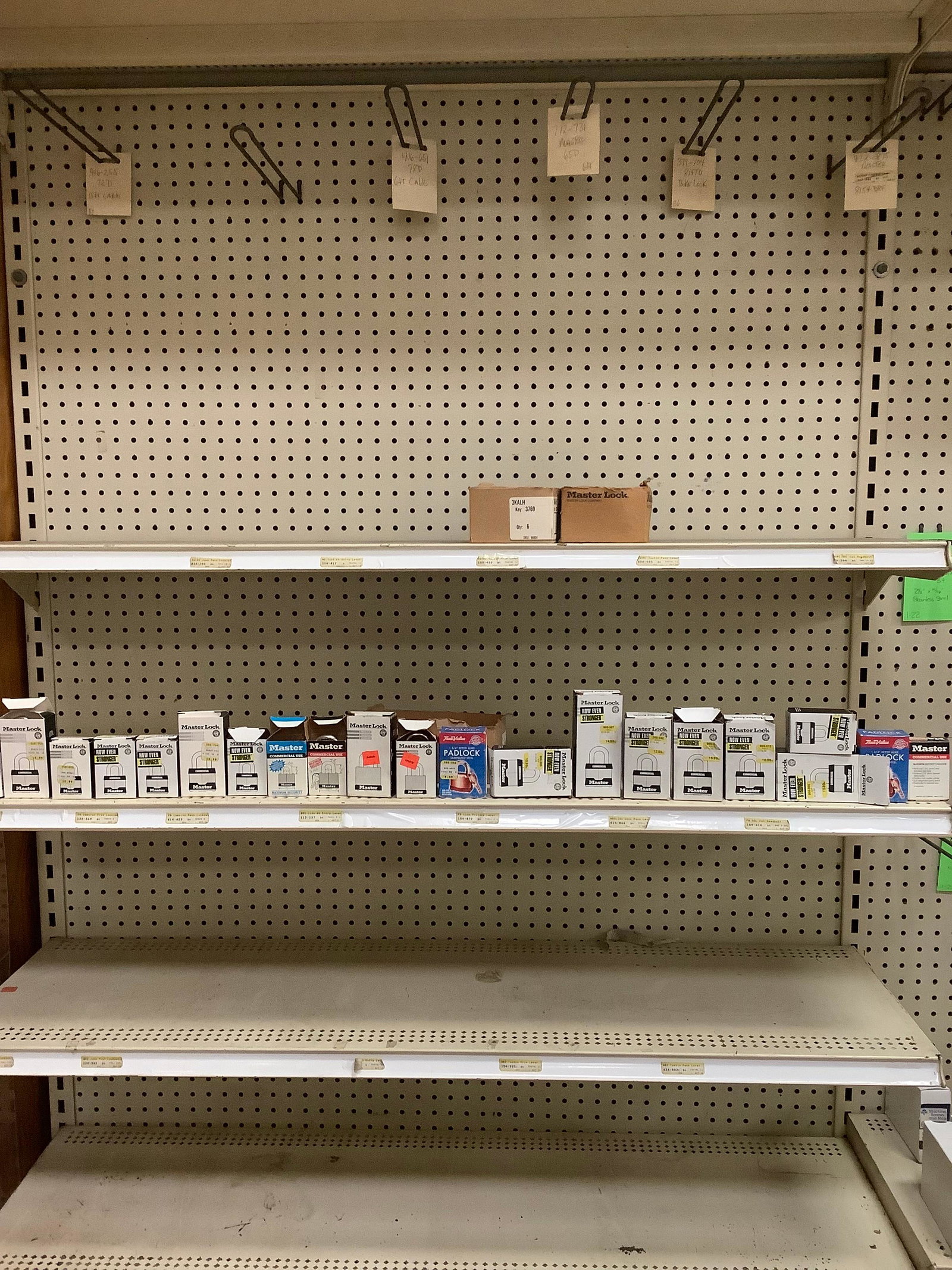 Lot of New Master Locks (1 of 1)