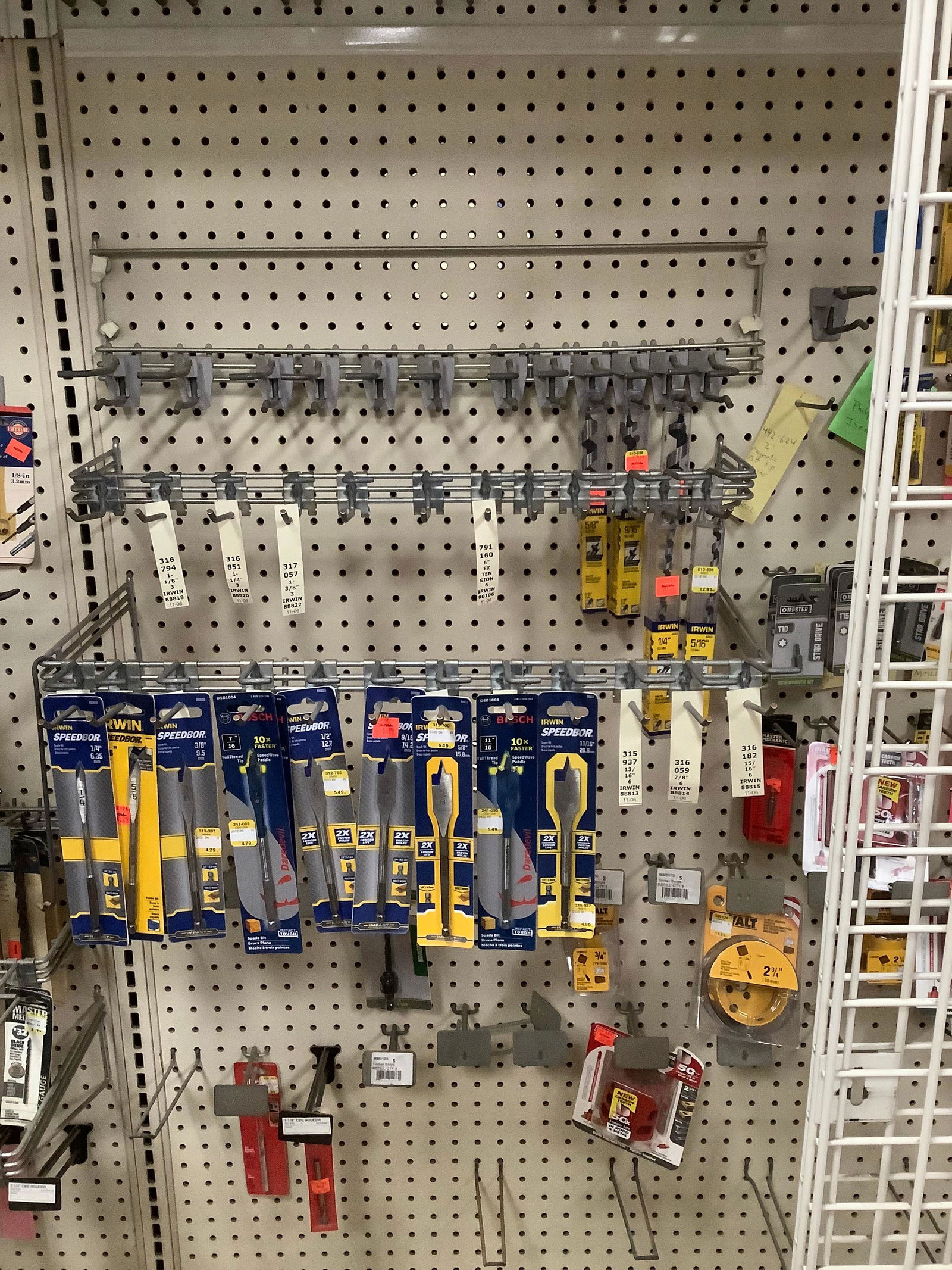 Lot of New Irwin Spade Bits, Auger Bits and More (1 of 1)