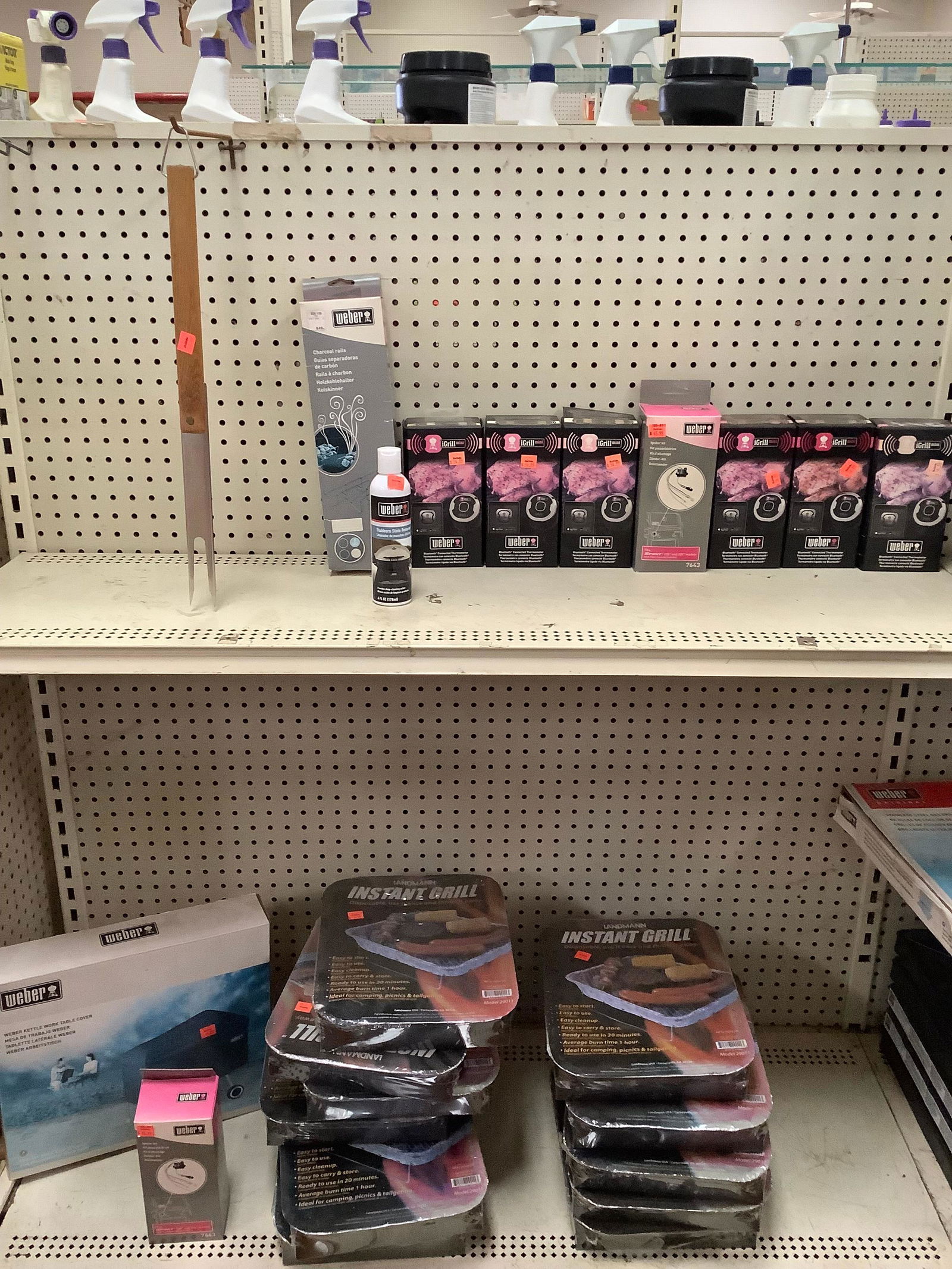 Lot of New Weber Grill Cover, Weber Thermometer, Instant Grills and More (1 of 1)