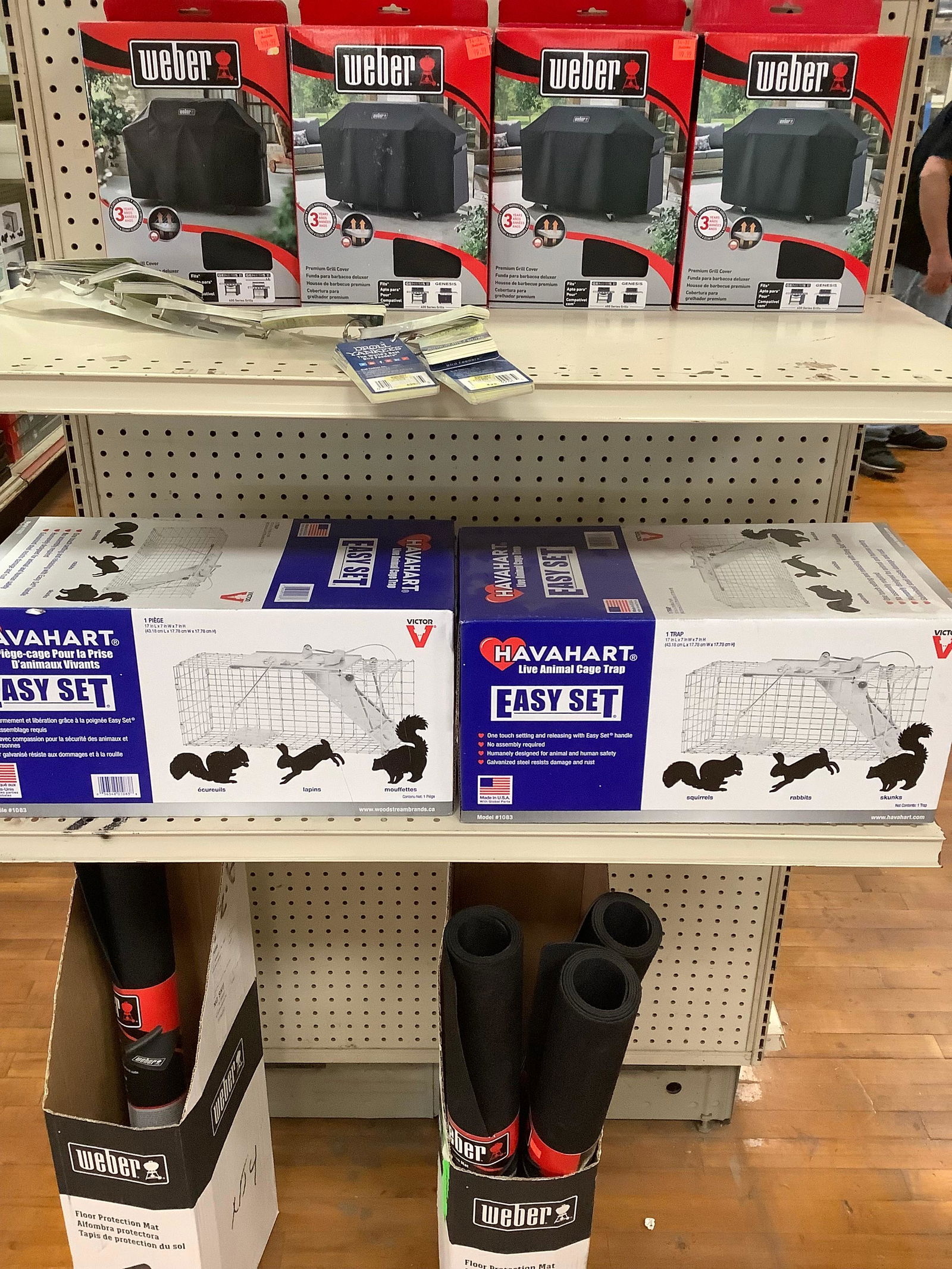 Lot of New Weber Grill Covers, Live Animal Cage Traps, Protection Mats and More (1 of 1)