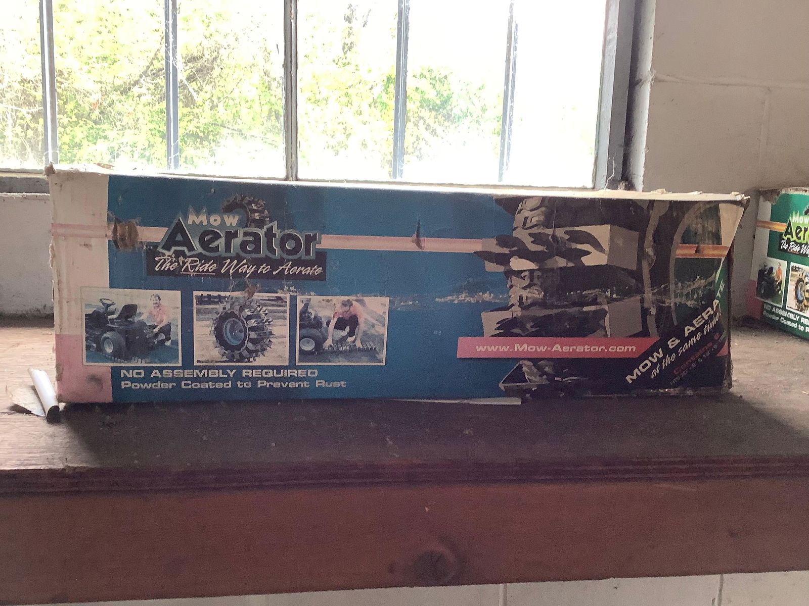 Lot of ride on lawn mower aerator (1 of 1)