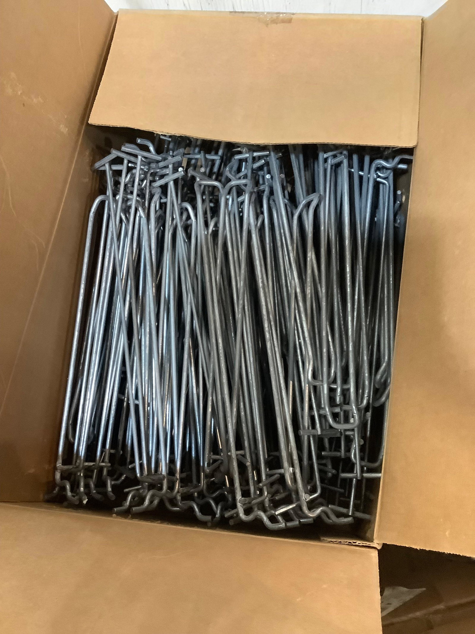 Box of true value 10'' flip hooks: Box of true value 10'' flip hooks