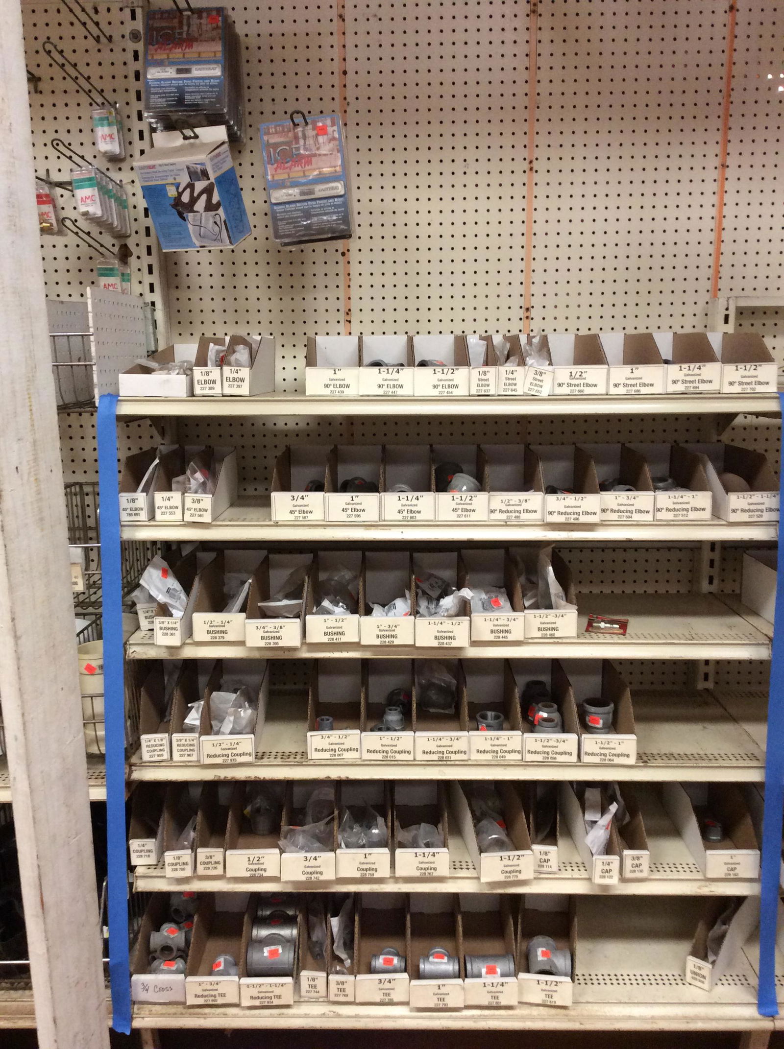 New true value and anvil galvanized coupling, elbows, bushing, easyheat ice alarms, and automatic: New true value and anvil galvanized coupling, elbows, bushing, easyheat ice alarms, and automatic roof de-icing cable