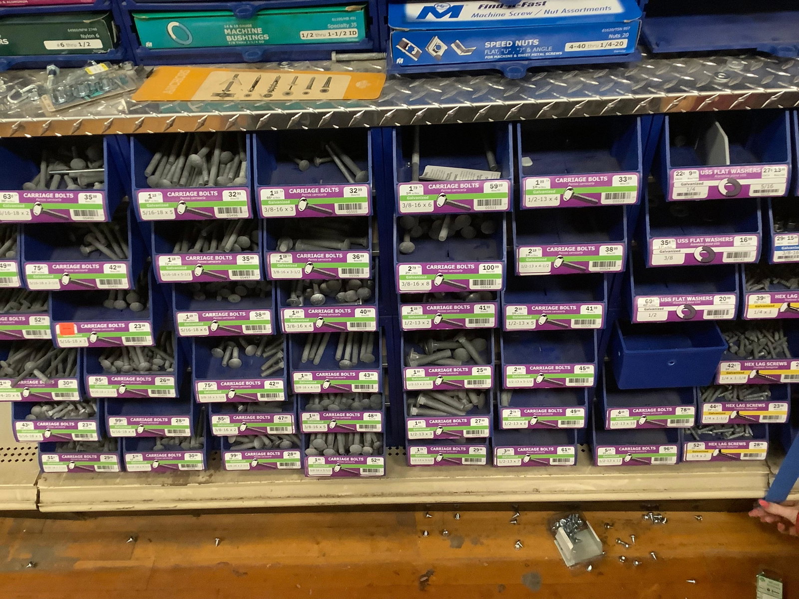 Carriage bolts: Carriage bolts