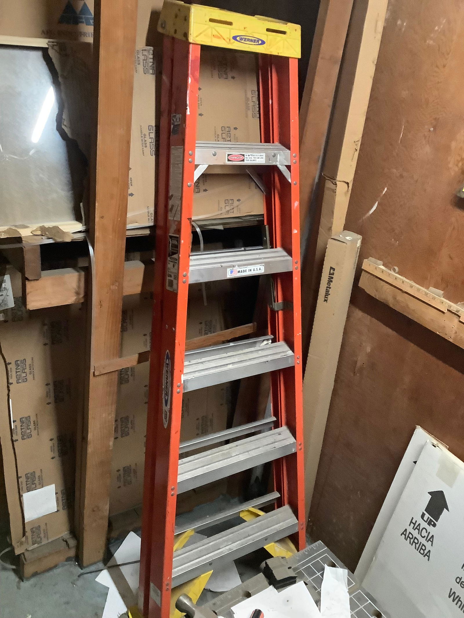 Werner 6 ft step ladder (1 of 1)