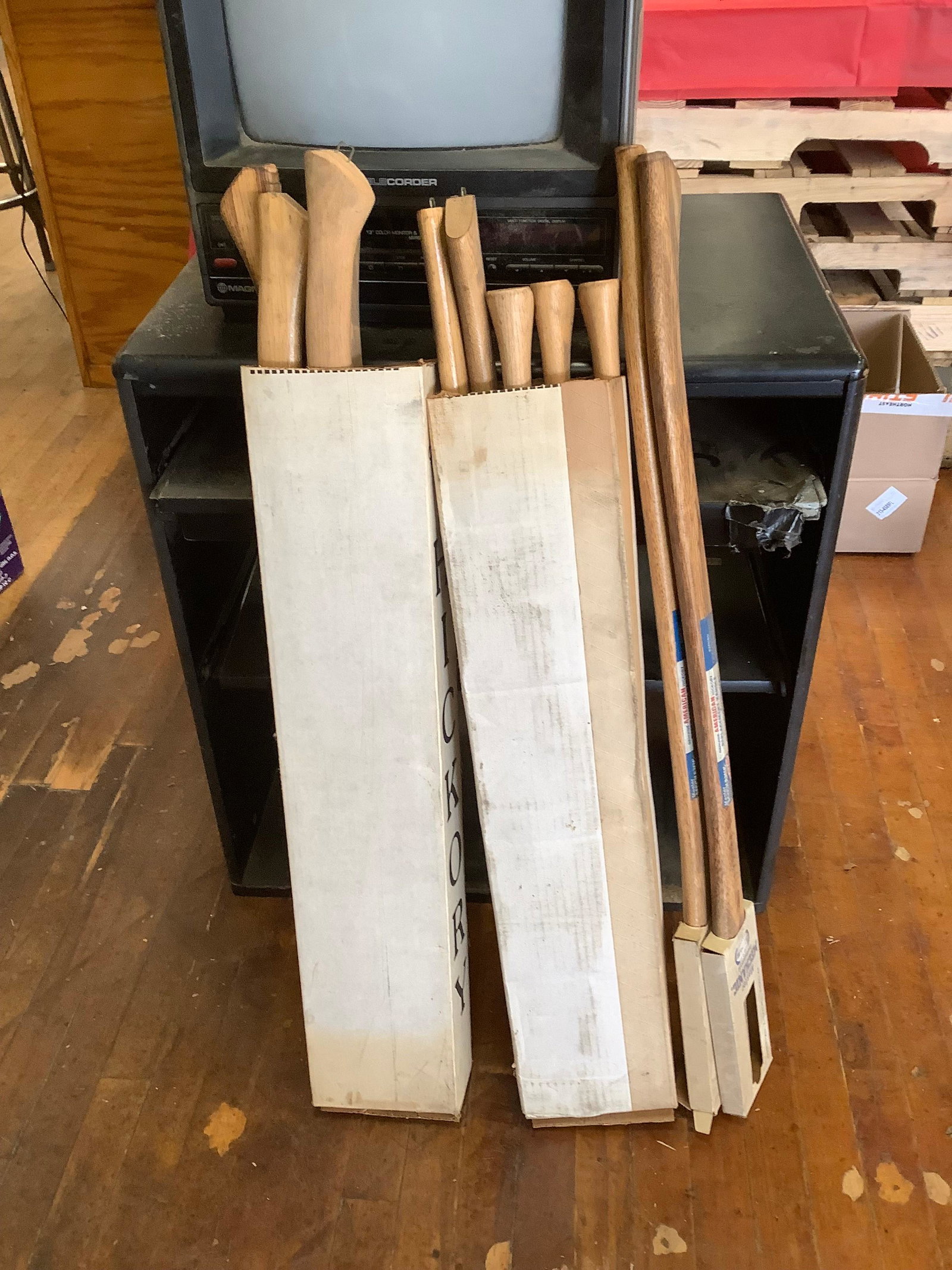 Lot of various size axe handles new (1 of 1)