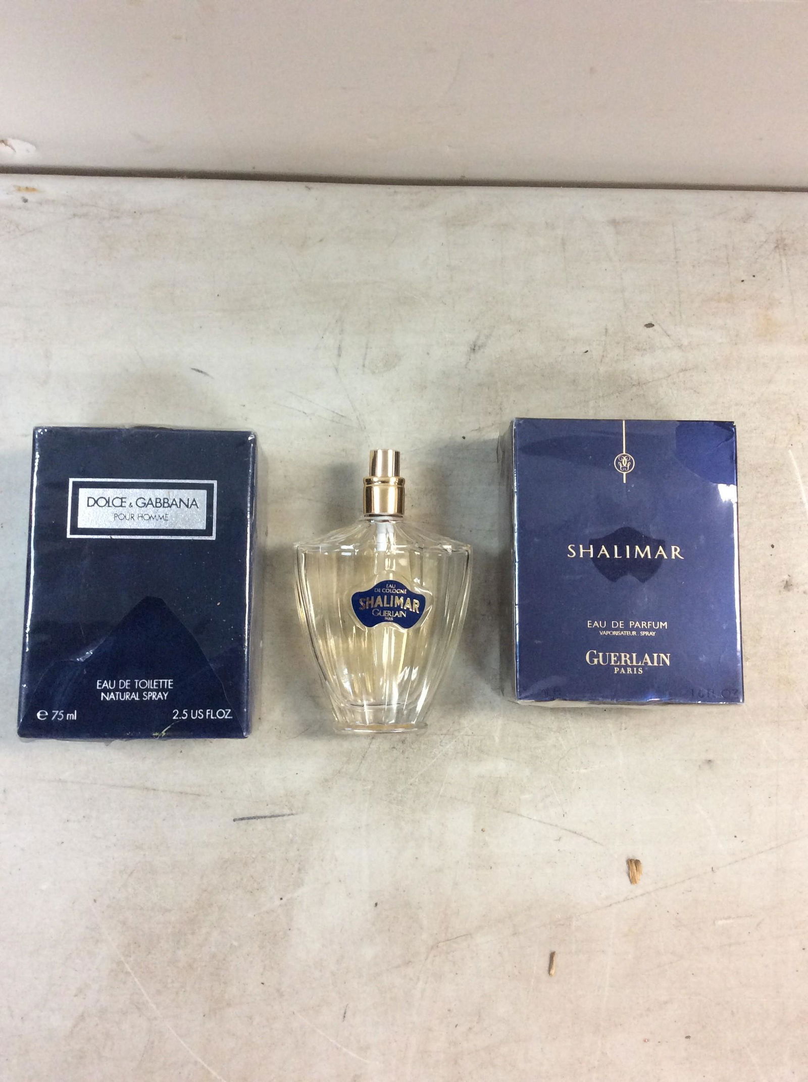 Dolce & Gabbana and Shalimar Guerlain paris perfumes (1 of 1)