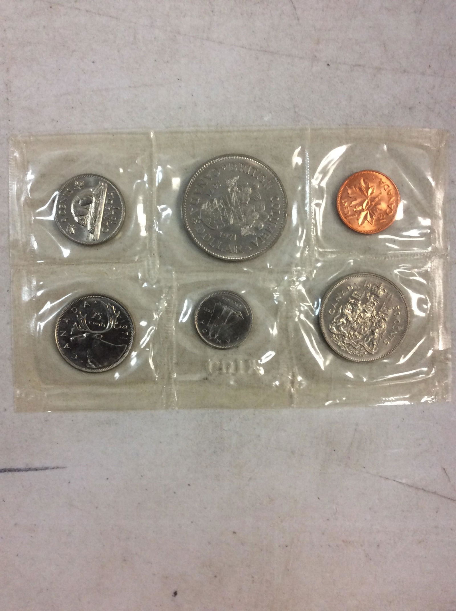 1971 Canadian proof coin set (1 of 1)