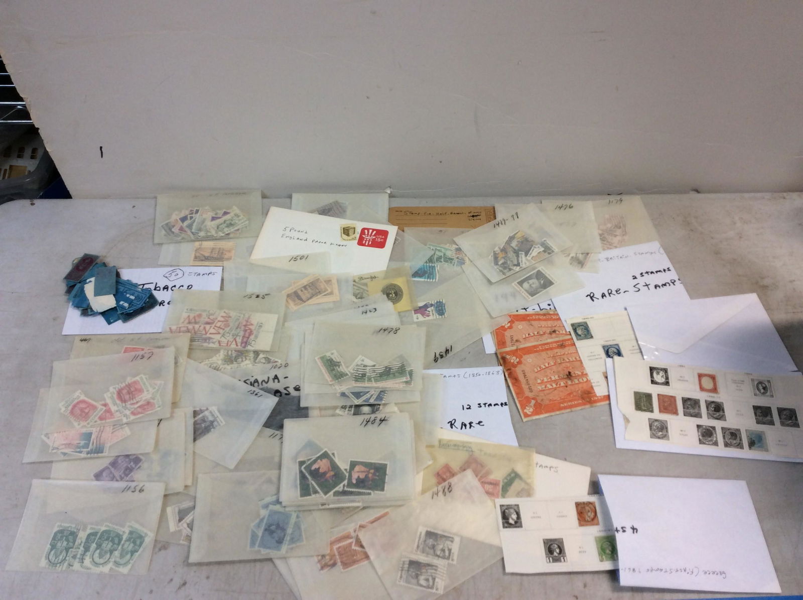 Lot of vintage stamps from various countries (1 of 1)