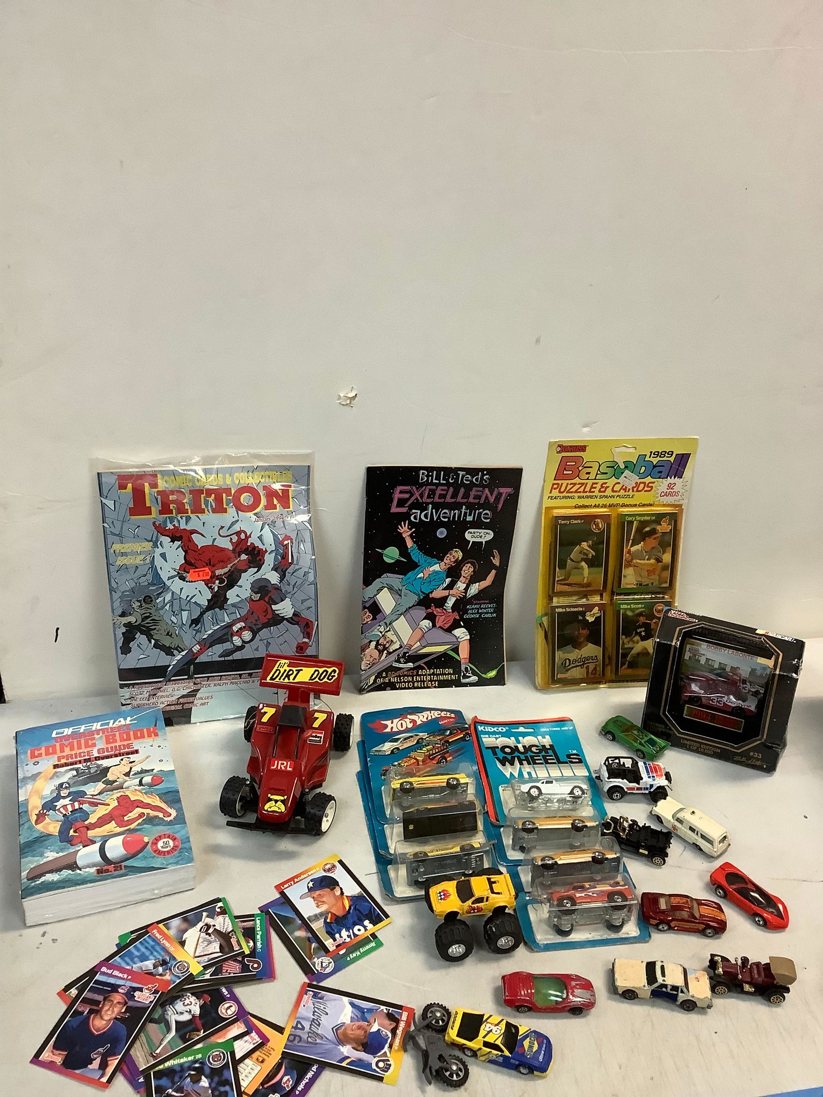 Lot of Comic Books, Baseball Cards, Sealed Hot Wheels Cars and More (1 of 1)