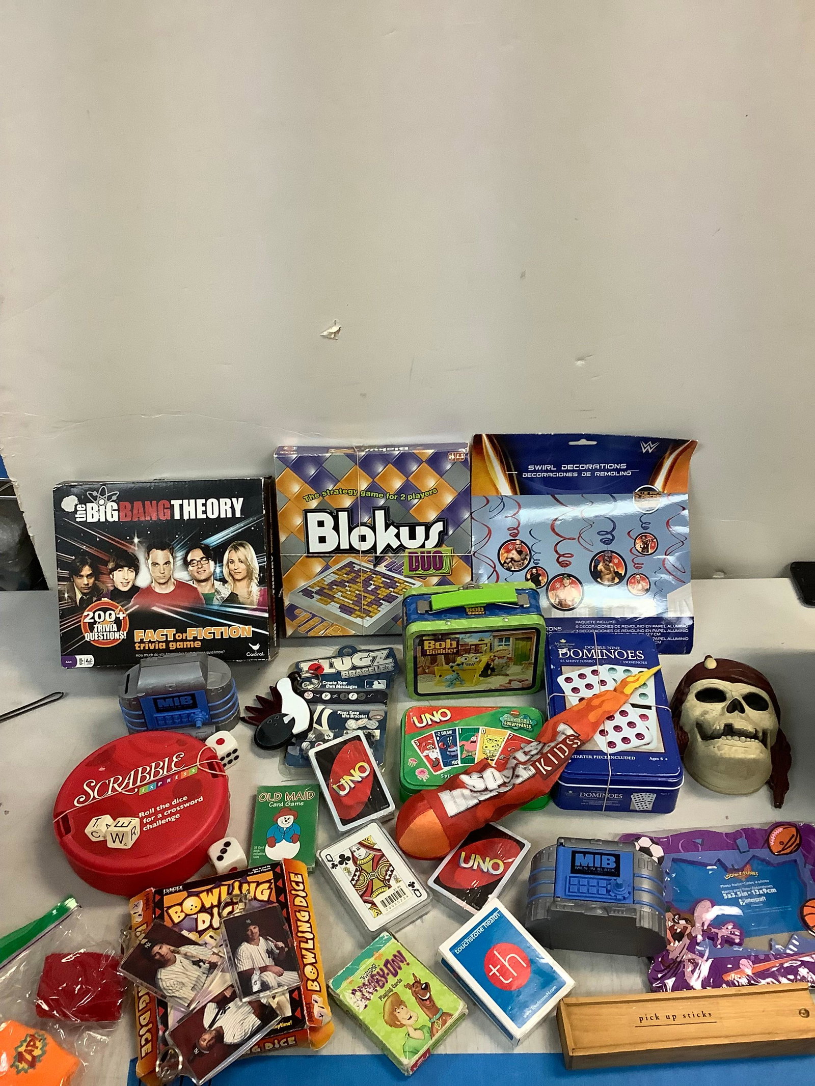 Lot of Games, Playing Cards, Wrestling Swirl Decorations and More (1 of 1)