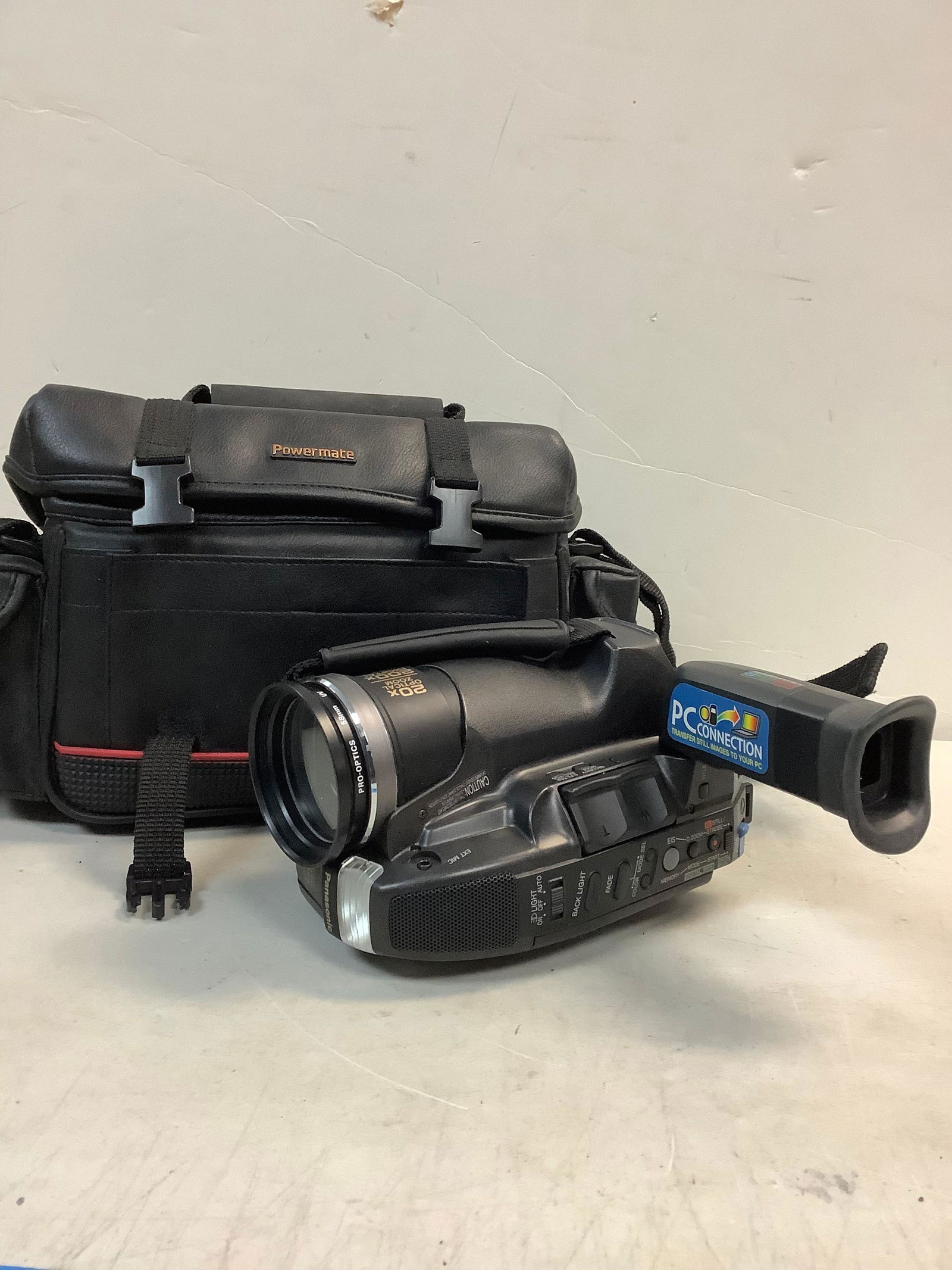 Panasonic Palmcorder Model No. PV-D607D with Bag and Tapes (No Battery) (1 of 1)