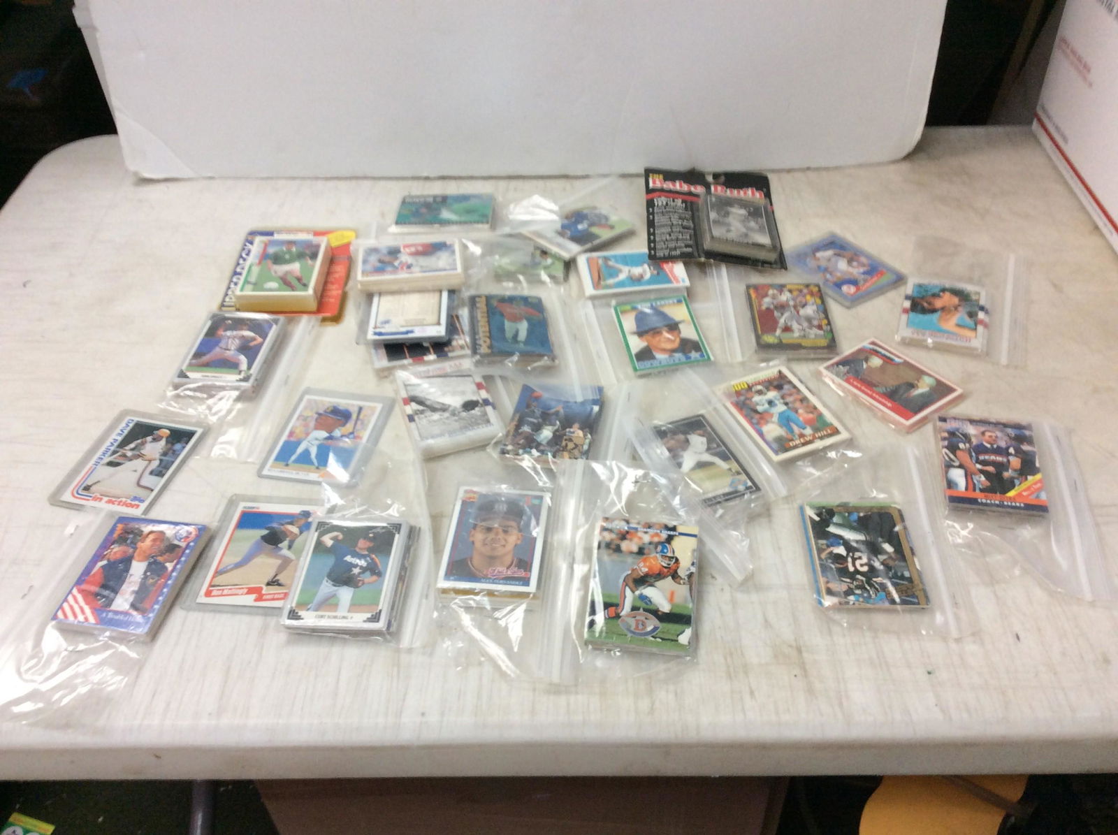 Lot of the babe ruth collection, and more vintage sports trading cards (1 of 1)