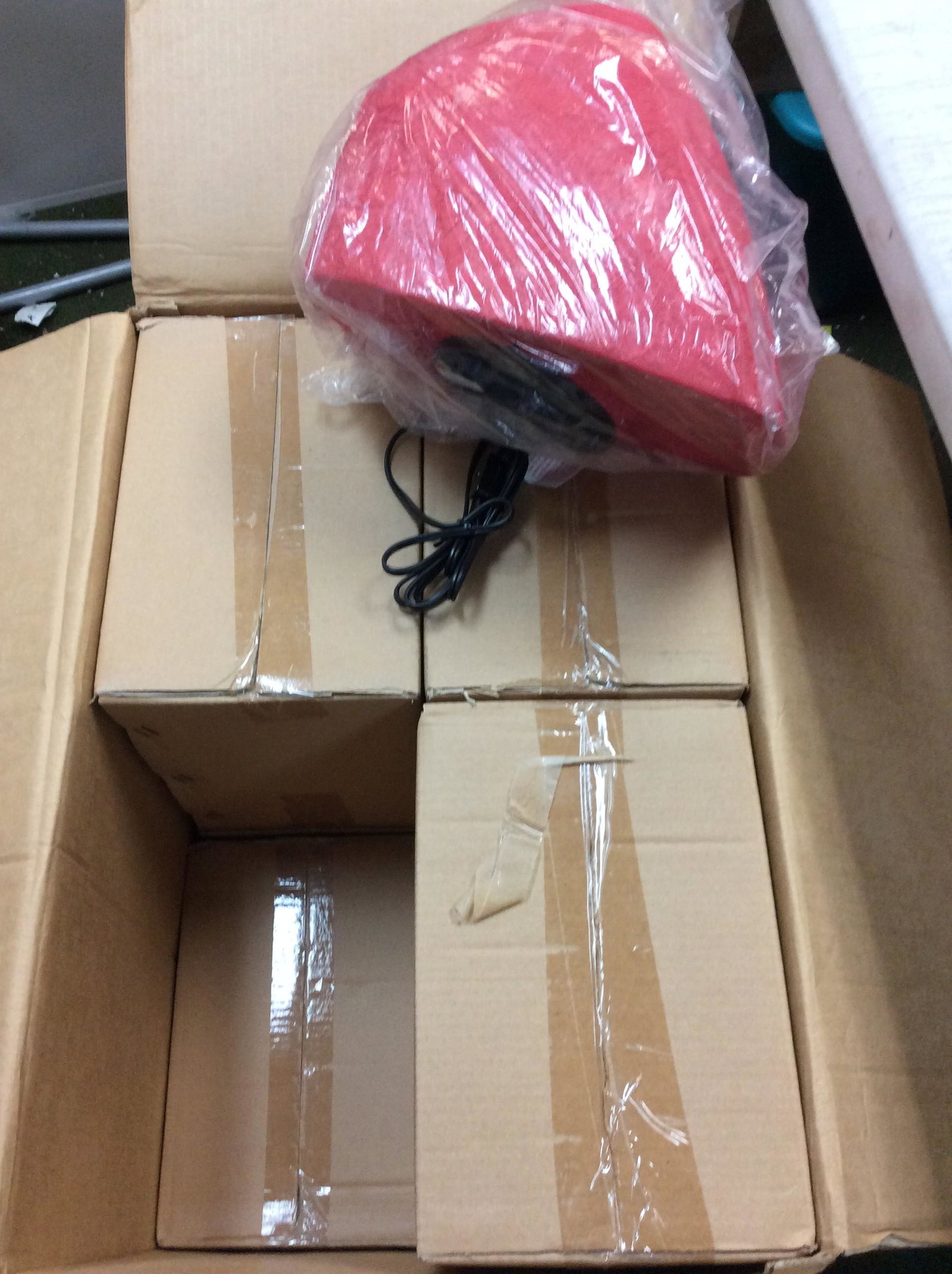 Case of red kidney lamps(8 pieces total): Case of red kidney lamps(8 pieces total)