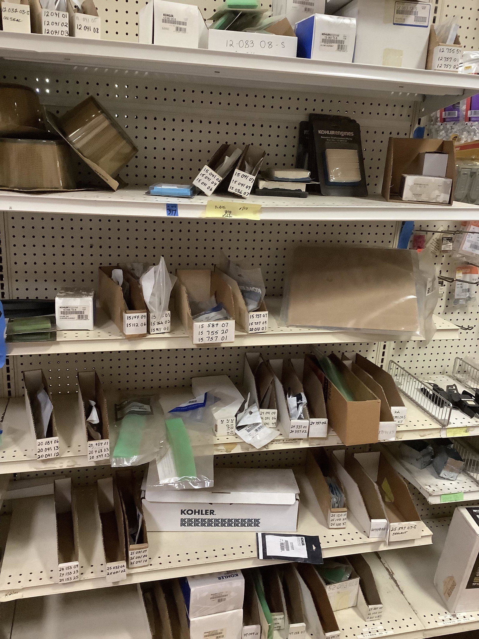 Lot of kohler parts and more: Lot of kohler parts and more