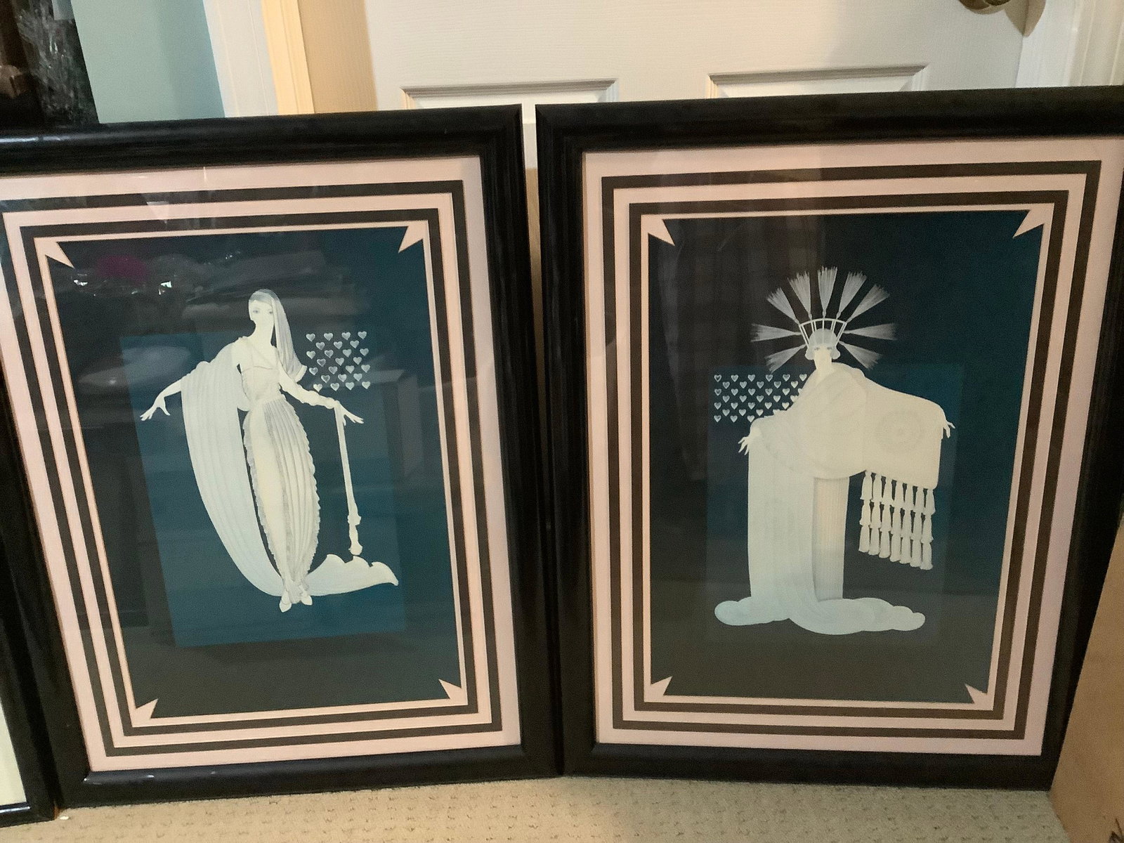 Lot of 2 Framed Artwork 25x33 (1 of 1)