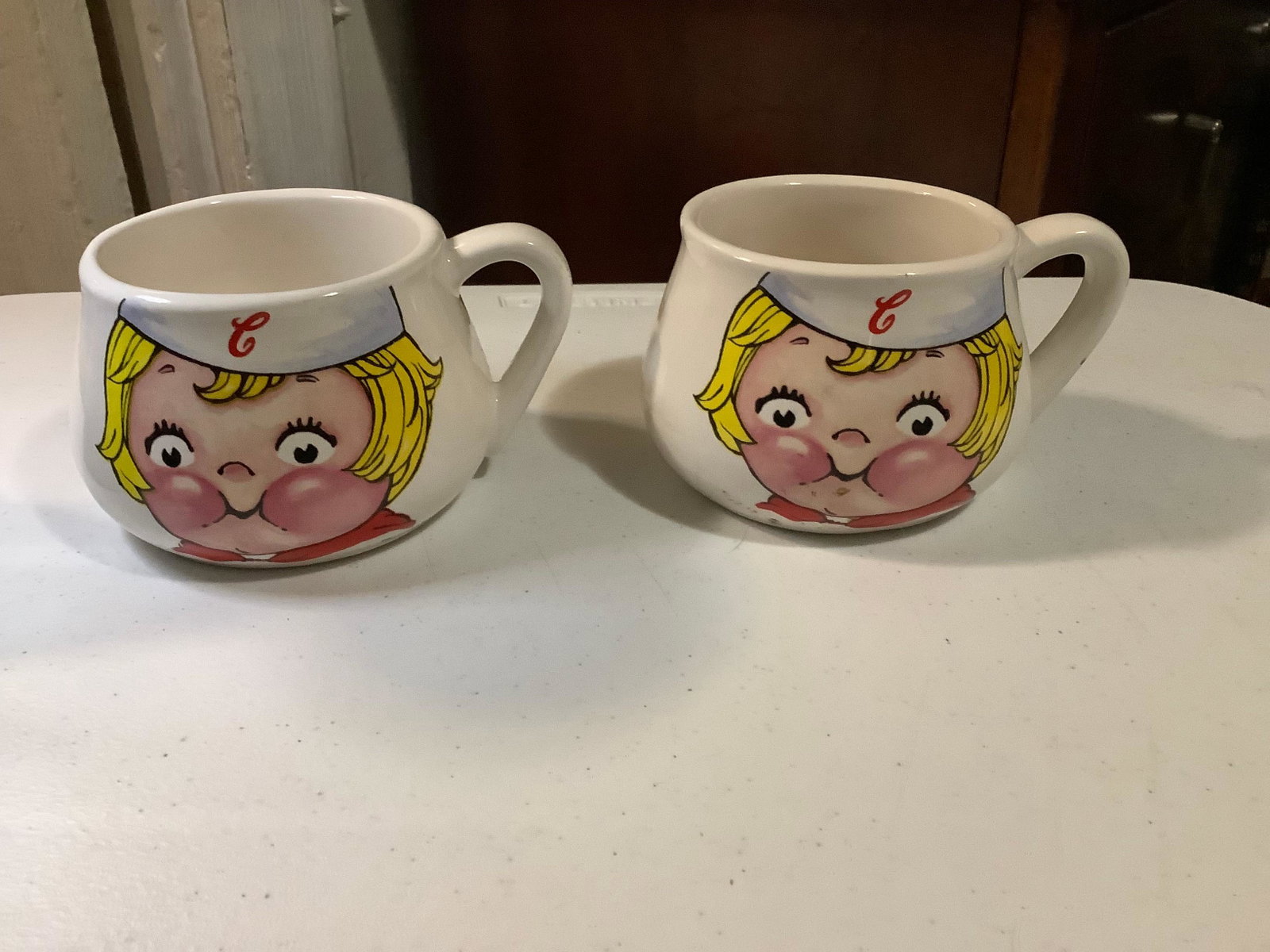 Lot of 2 1998 Campbell Soup Mugs 3.5": Lot of 2 1998 Campbell Soup Mugs 3.5"