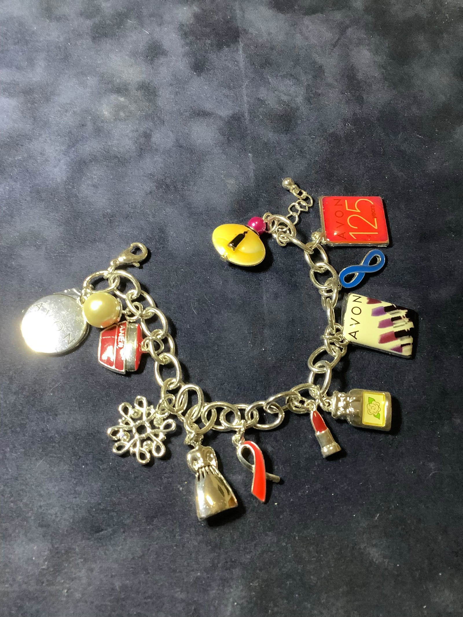 Avon Bracelet with Charms: Avon Bracelet with Charms