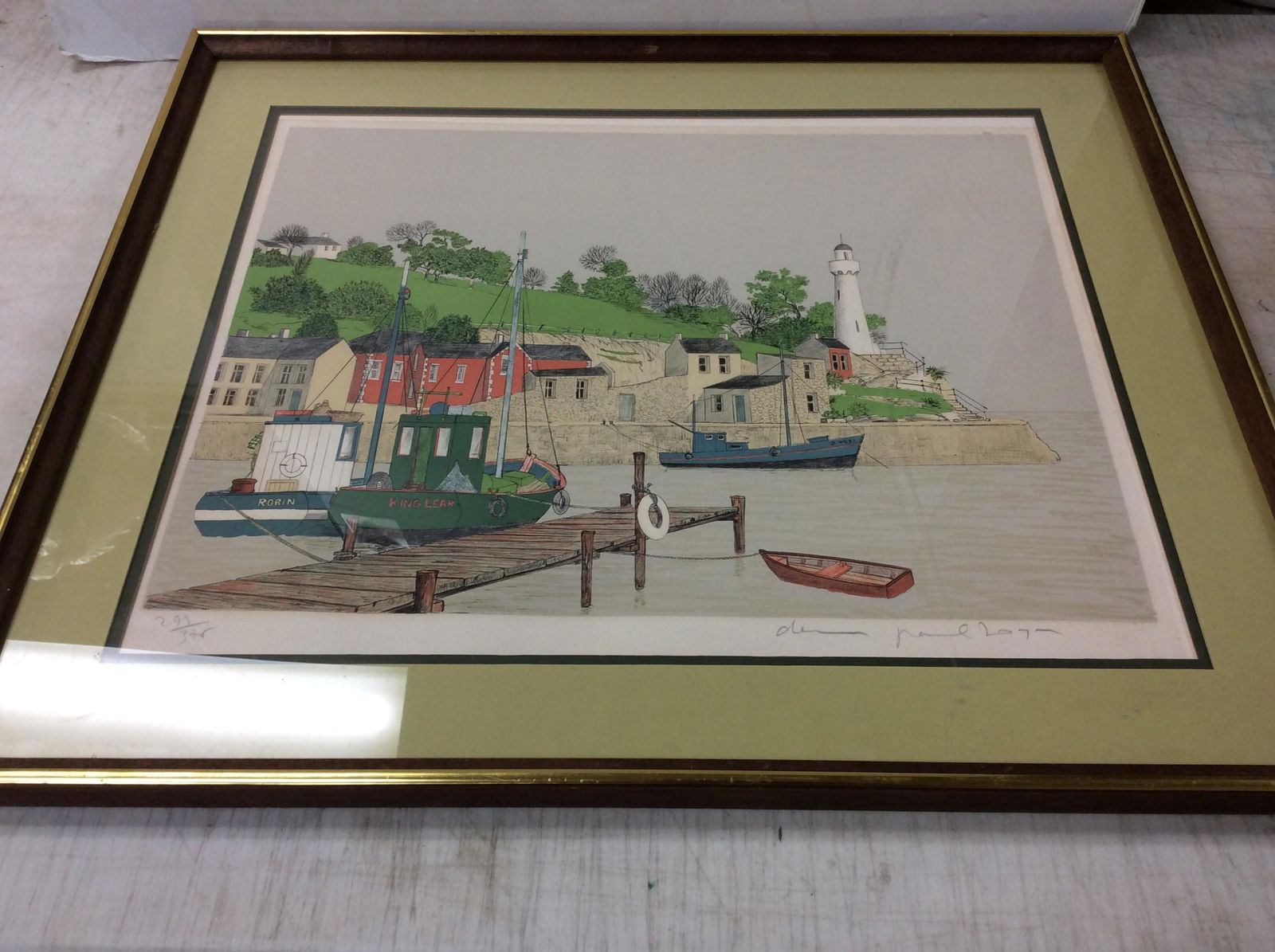 Collectors guild ltd. Original lithograph about 23in.x27in. (1 of 1)