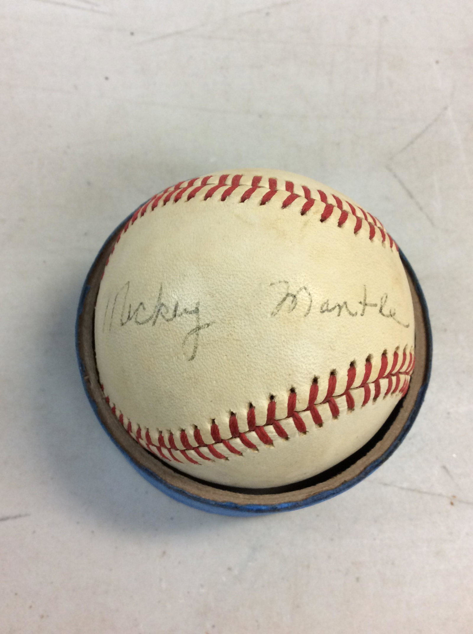 signed Mickey Mantle baseball (1 of 1)