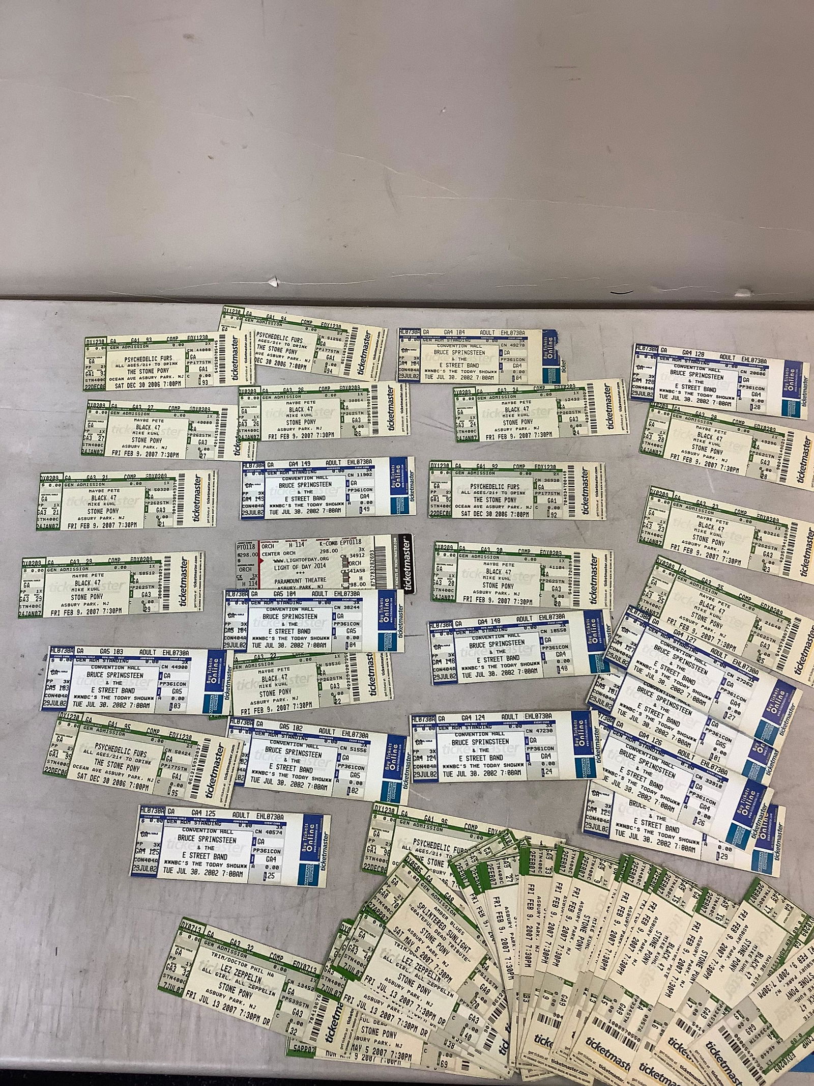 Lot of Bruce Springsteen and more concert tickets (1 of 1)