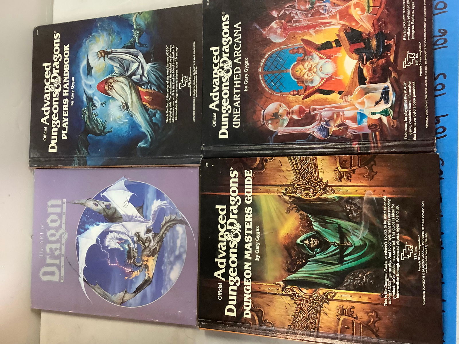 Lot of Dungeons & Dragons Player Hard Cover Hand Books (1 of 1)