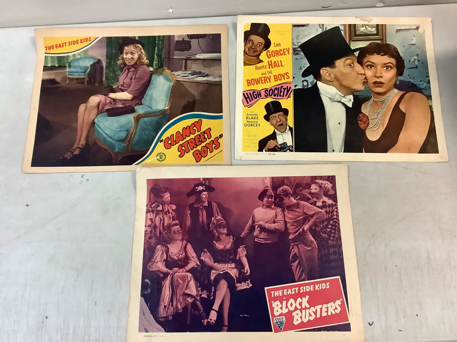 Lot of Vintage Lobby Cards (1 Numbered) (1 of 1)