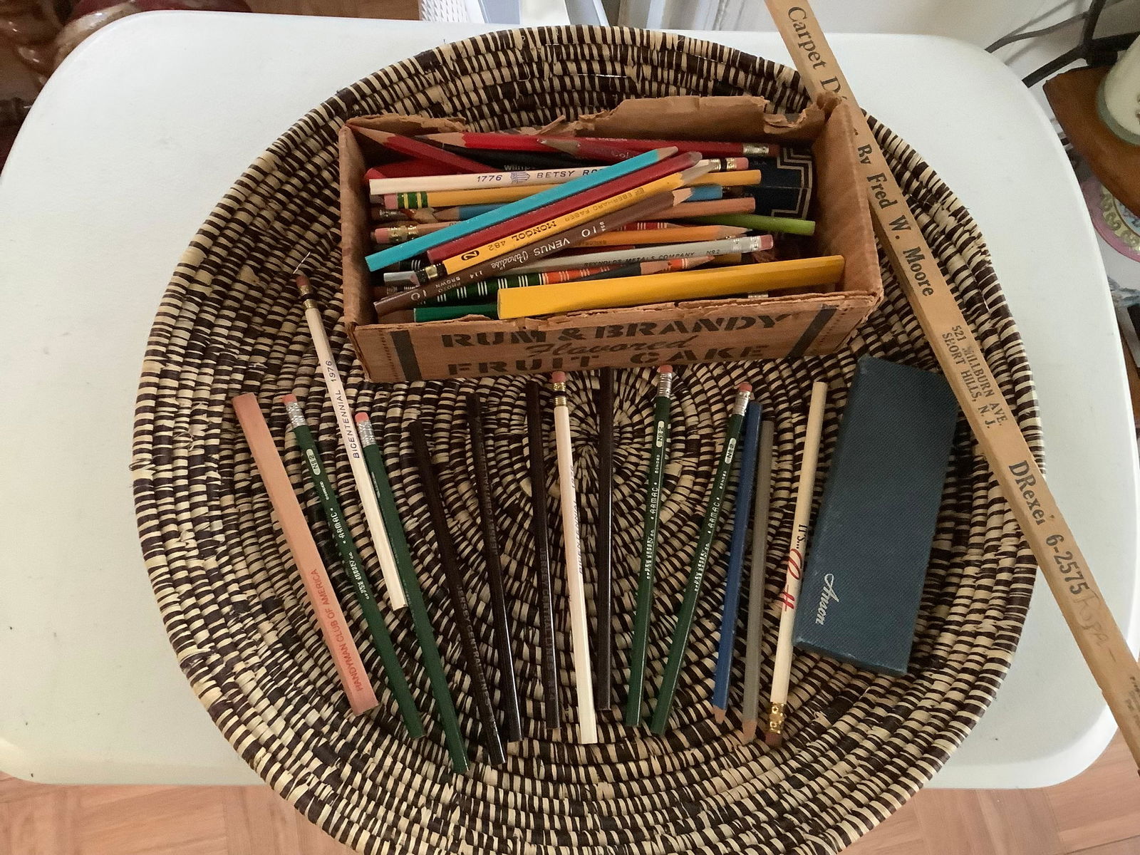 Lot of Vintage Pencils, Advertising Ruler and More (Jersey Central Lines, New Jersey Office Supply (1 of 1)