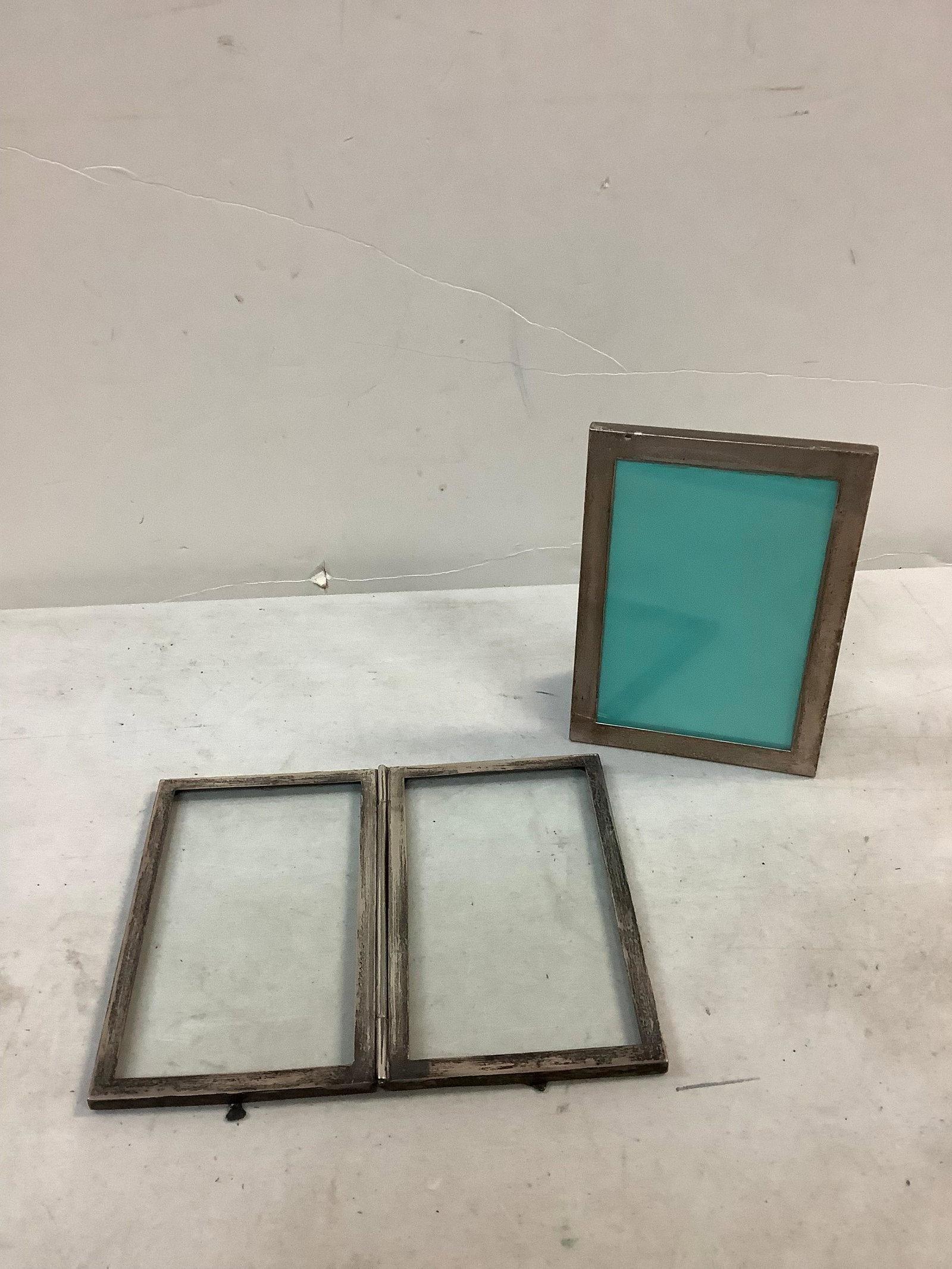 Tiffany and co. picture frames 5.5in x 7in & 5in x 4in: Tiffany and co. picture frames 5.5in x 7in & 5in x 4in