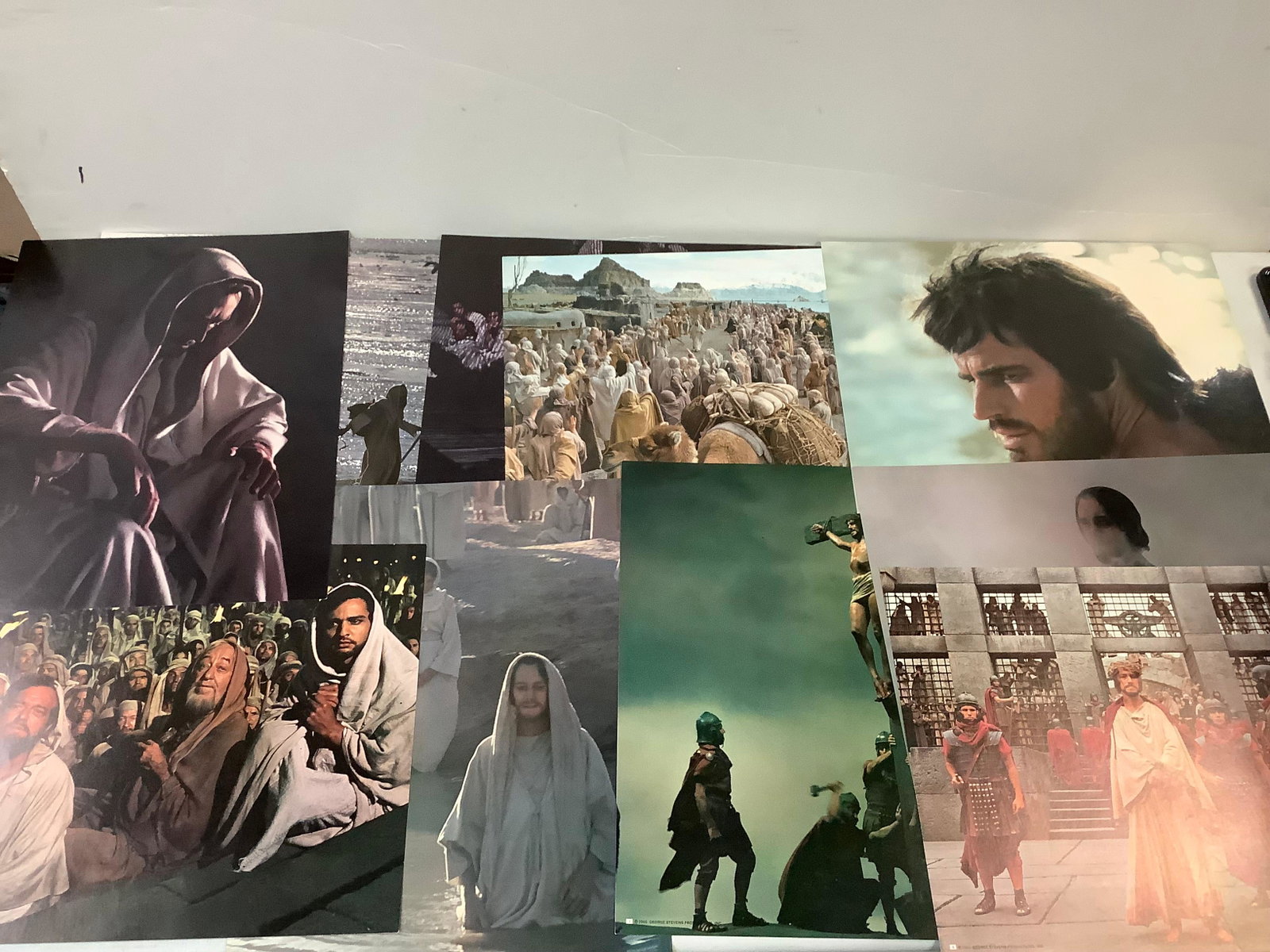 Photographs from the George Stevens - The Greatest Story Ever Told (11in x 14in) Group 1: Photographs from the George Stevens - The Greatest Story Ever Told (11in x 14in) Group 1