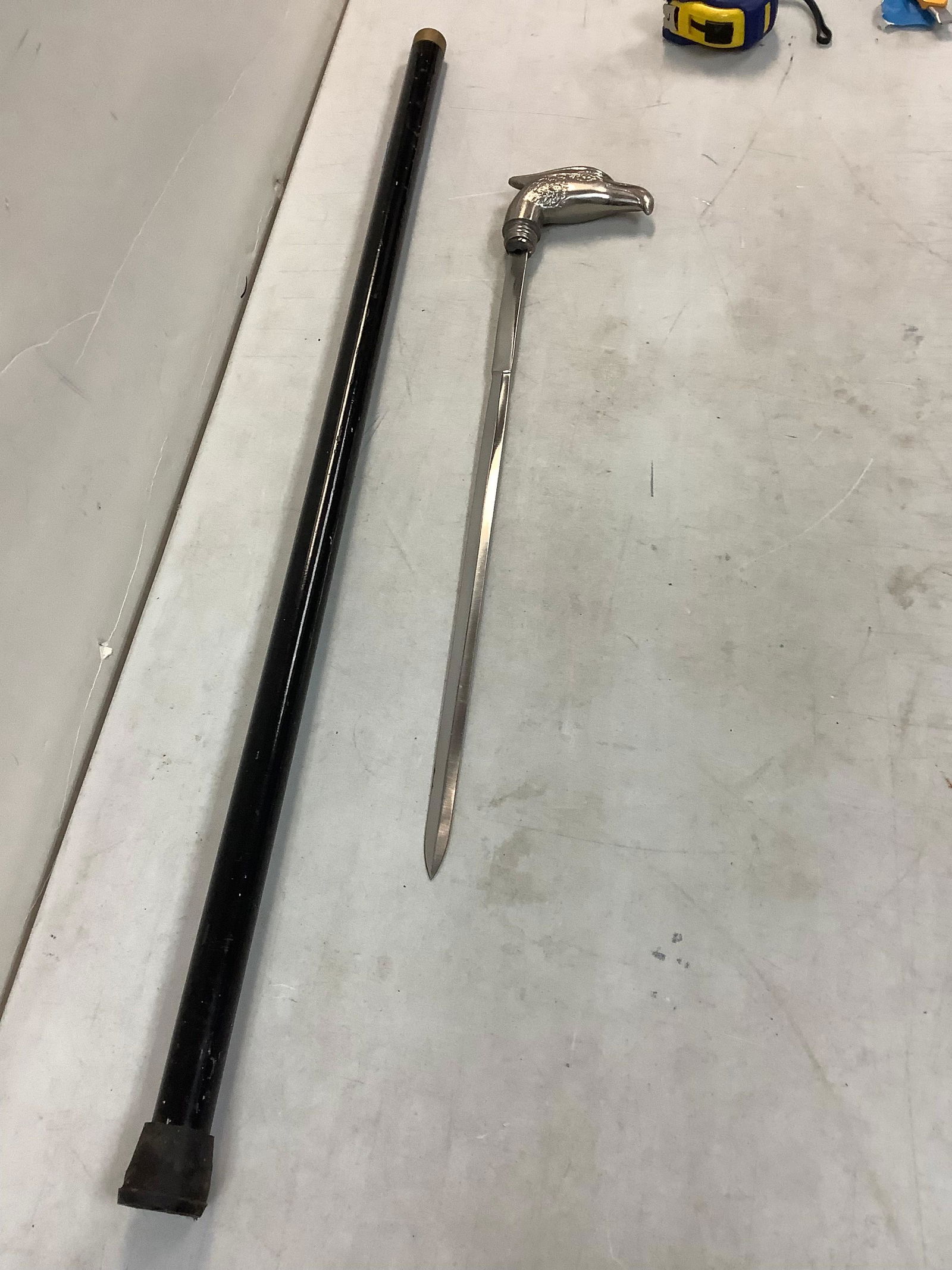 Eagle head Sword and walking stick (1 of 1)
