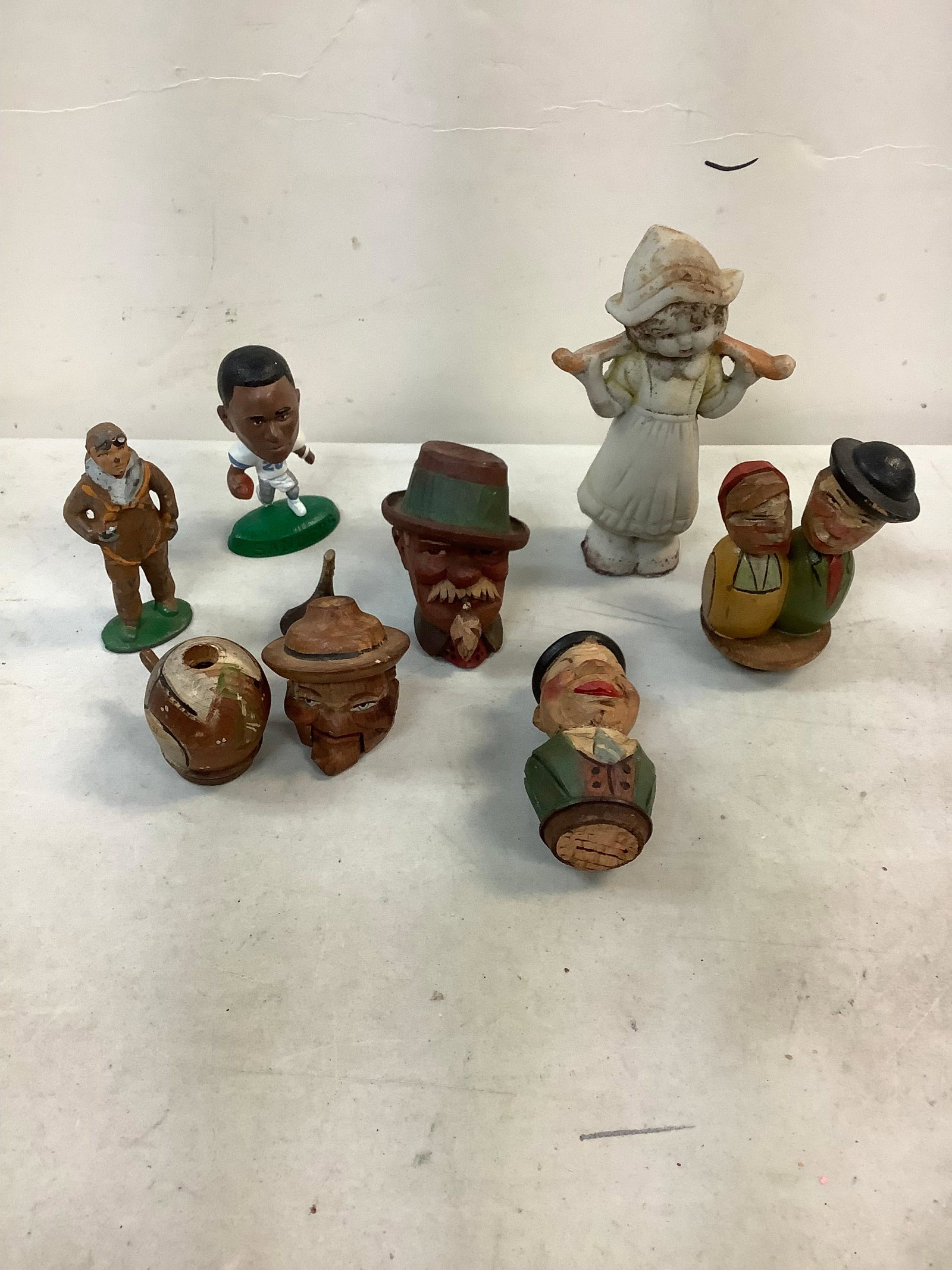 Vintage wood bottle stopers and more tallest is 5in: Vintage wood bottle stopers and more tallest is 5in