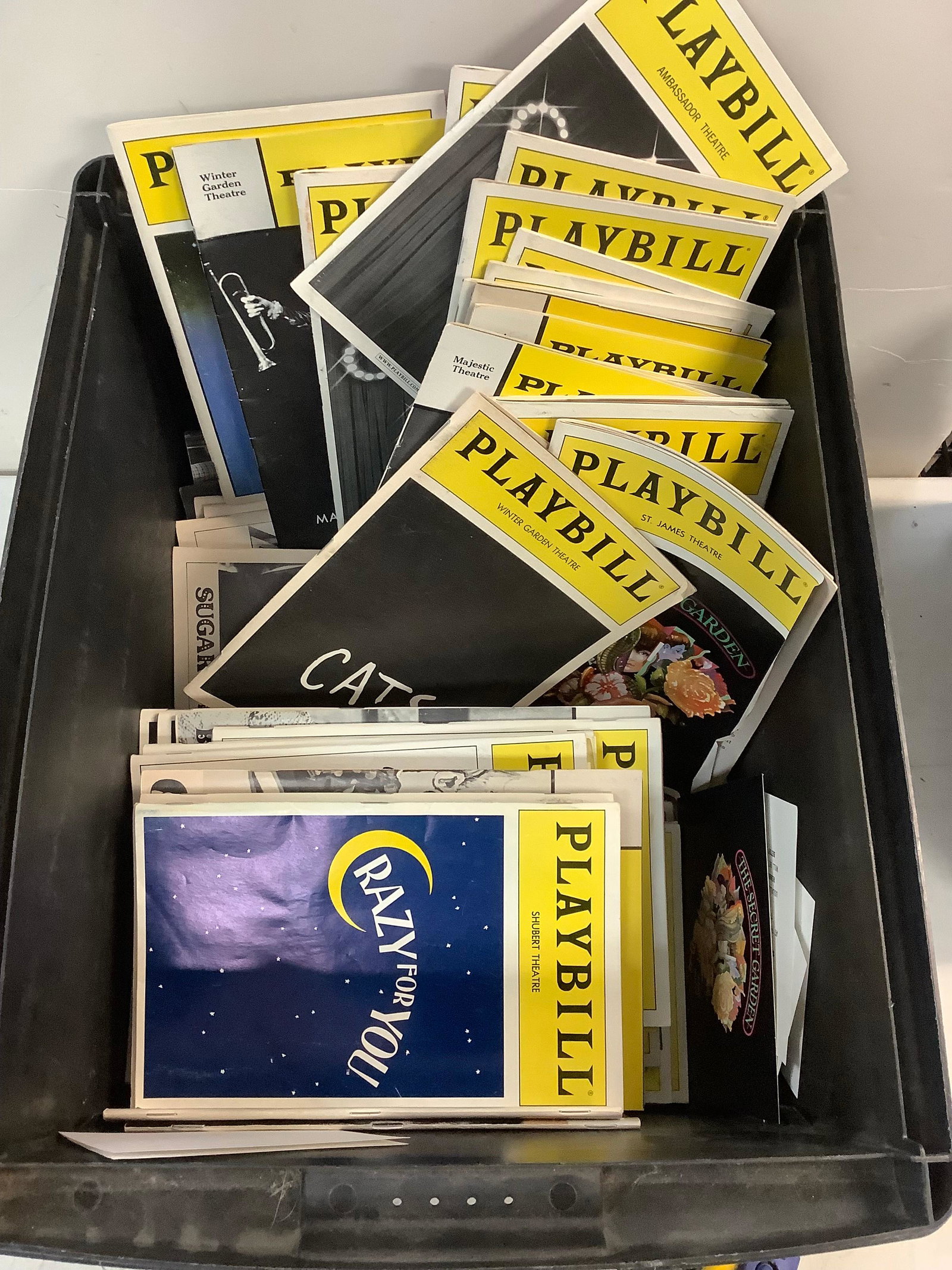 Lot of broadway playbills: Lot of broadway playbills