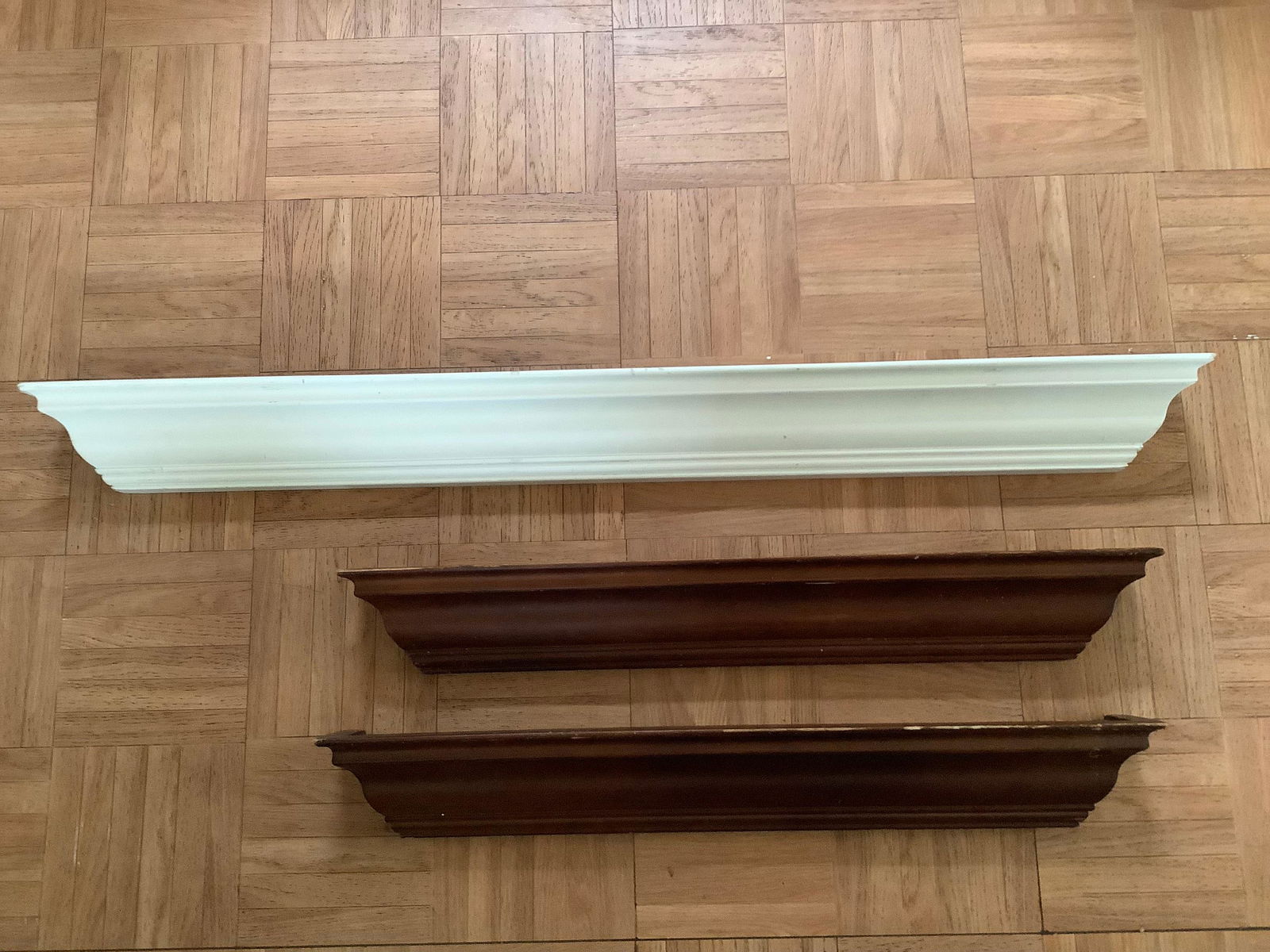 Lot of 3 Wall Shelves Longest 36x4 (1 of 1)