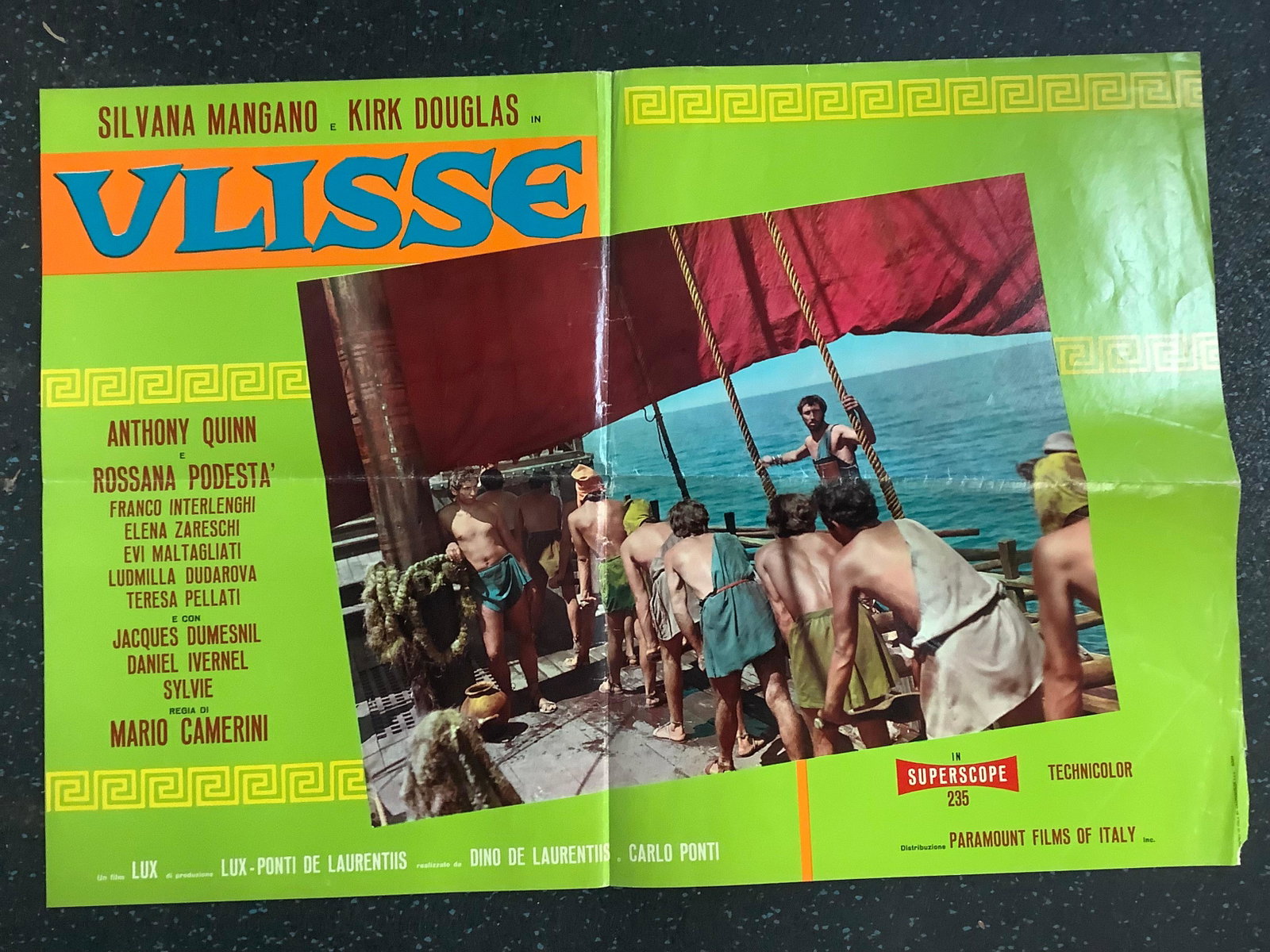 VLISSE italian movie poster 18x26: VLISSE italian movie poster 18x26