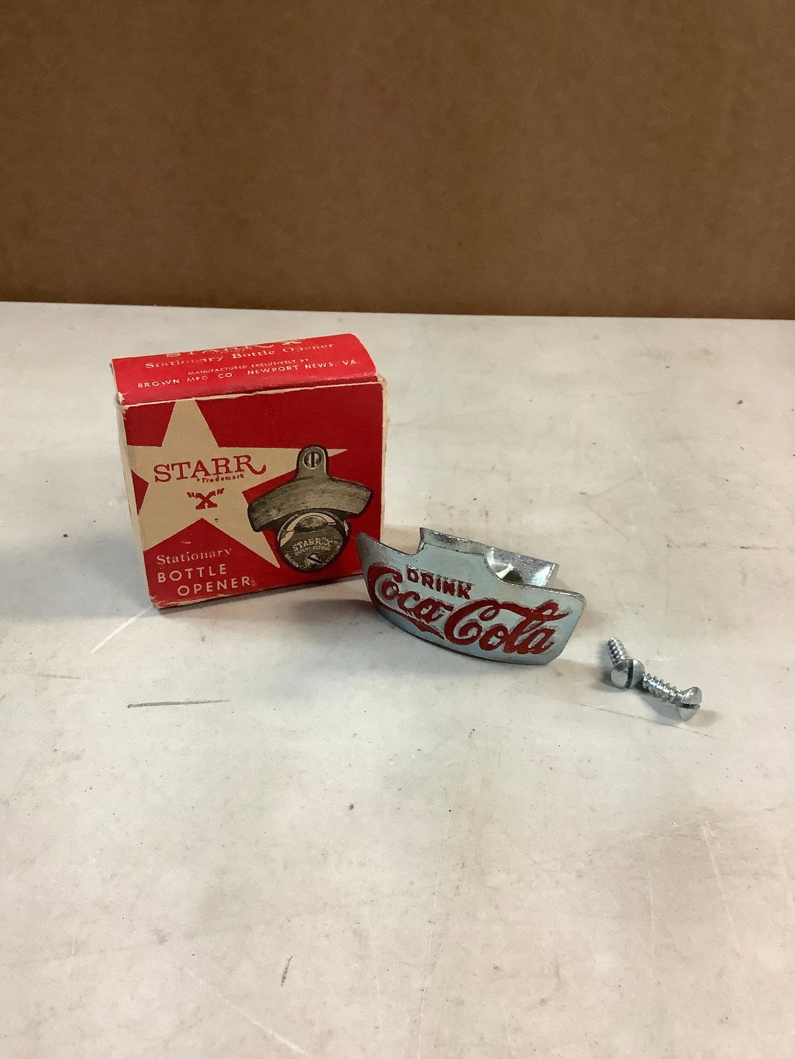 VIntage STARR stationary bottle opener: VIntage STARR stationary bottle opener
