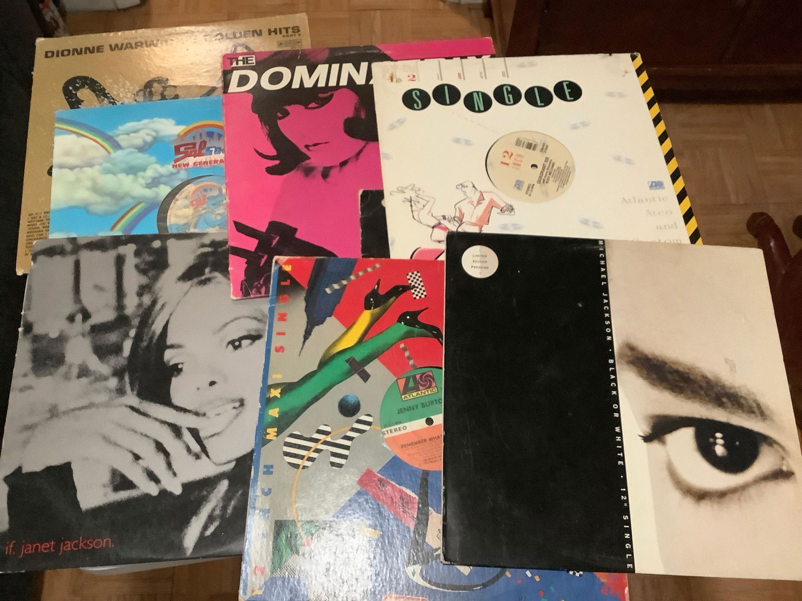 Lot of Albums Including Janet Jackson, Jenny Burton,Strafe, Michael Jackson and More (1 of 1)