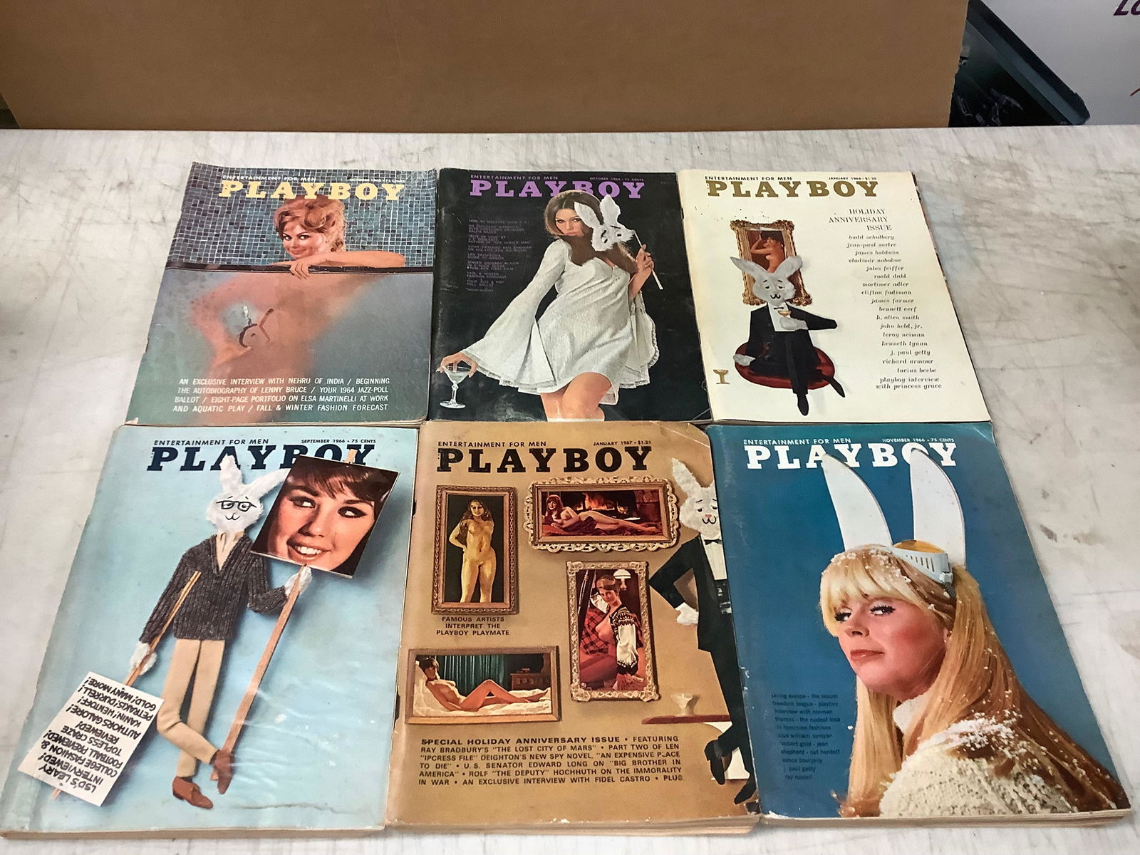 Lot of 1960's PLAYBOY magazines (1 of 1)