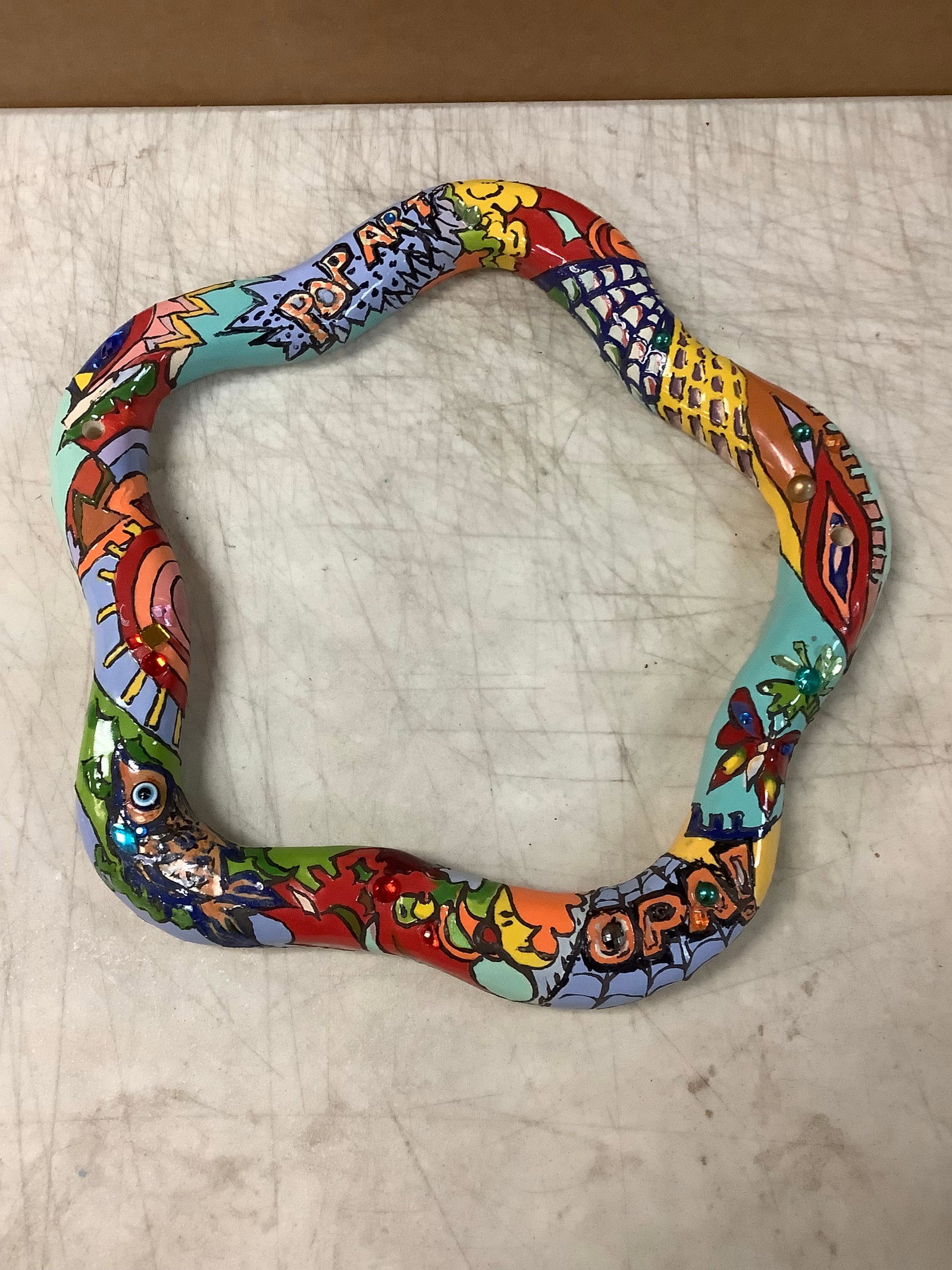 Pop art wall decoration 12.5x12.5 (1 of 1)