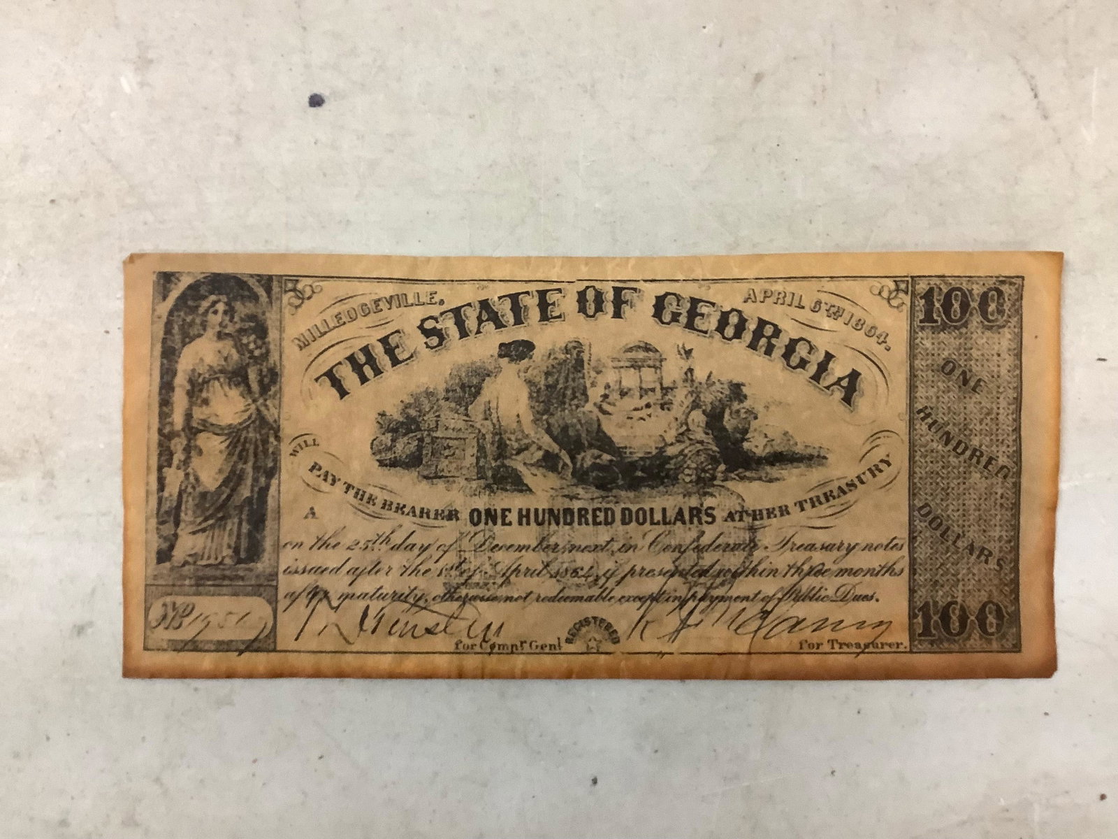 Vintage confederate dollars: Vintage confederate dollars