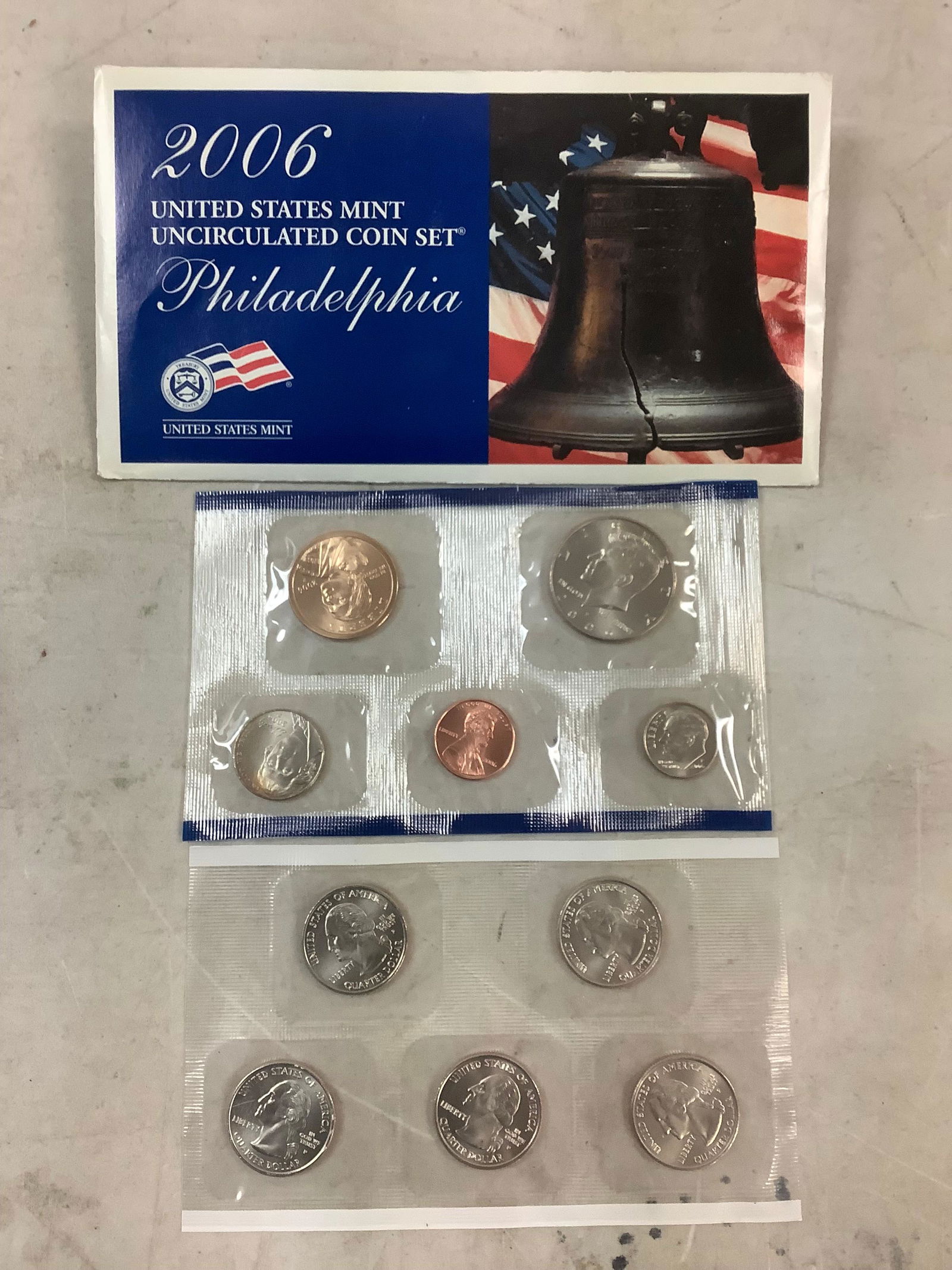 2006 PHILADELPHIA US MINT UNCIRCULATED COIN SET (1 of 1)